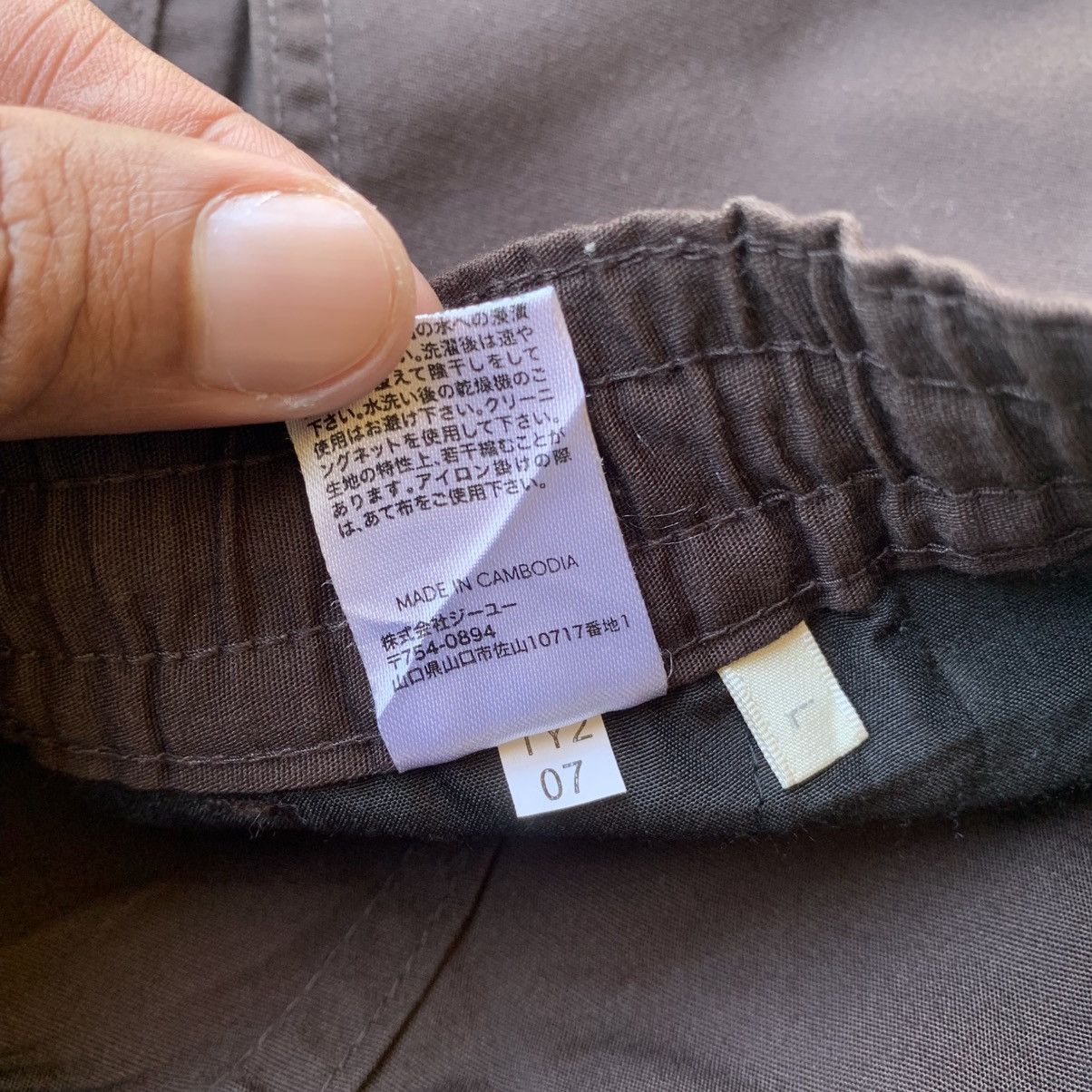 Japanese Brand GU Super Wide Cargo Ballon Pants Size US 32 / EU 48 - 9 Thumbnail