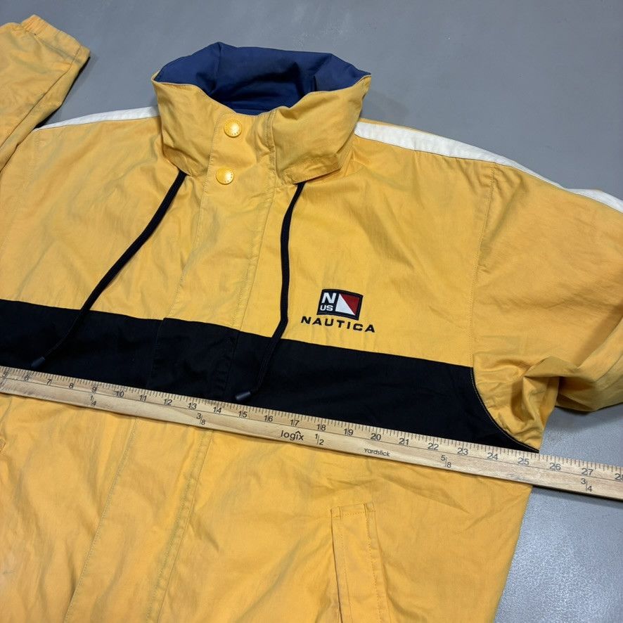 Nautica Vintage 90s Nautica Reversible Sailing Jacket Yellow/Blue Size US L / EU 52-54 / 3 - 13 Thumbnail