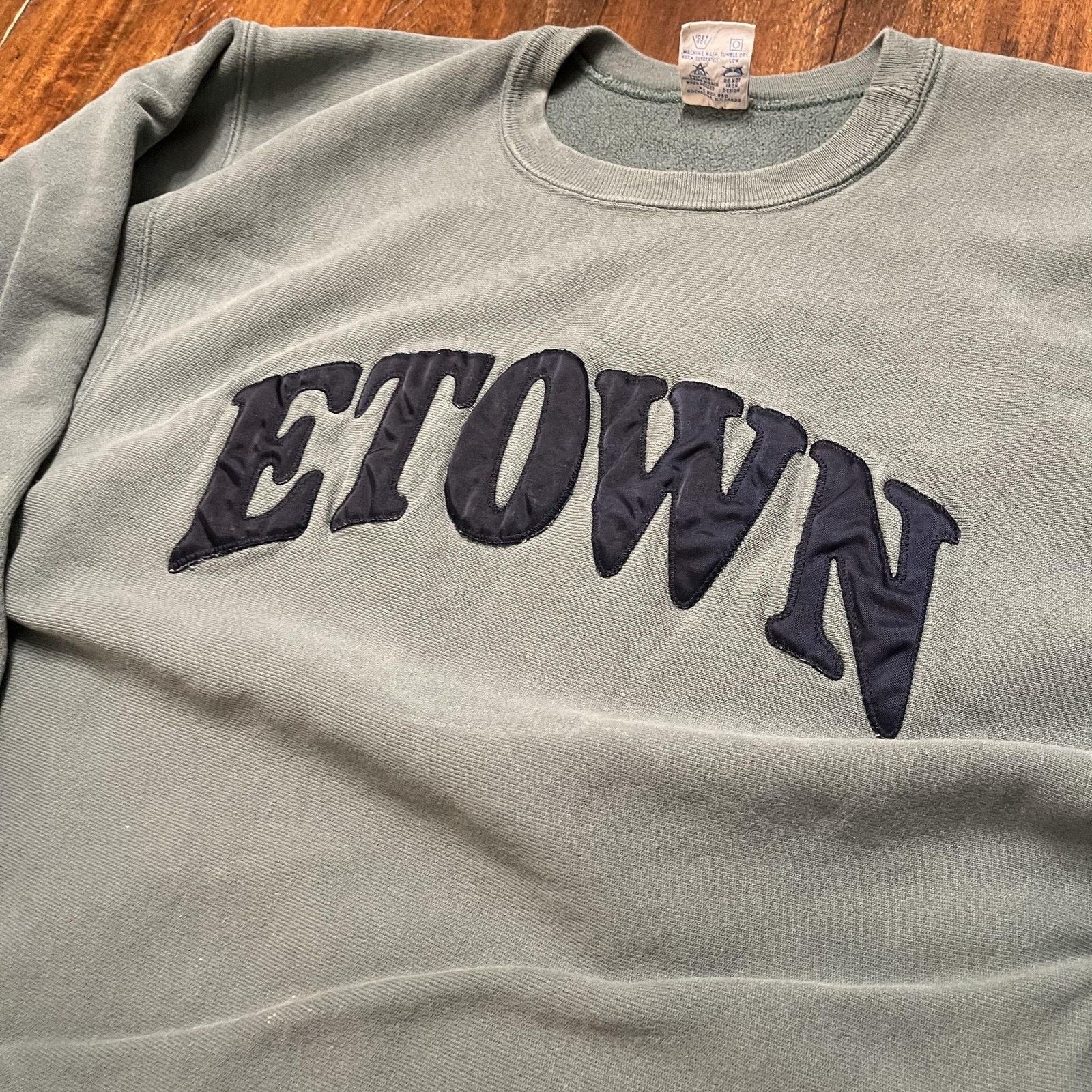 Champion Vtg Champion Reverse Weave Sweatshirt 2XL ETOWN Elizabeth Size US XXL / EU 58 / 5 - 5 Thumbnail