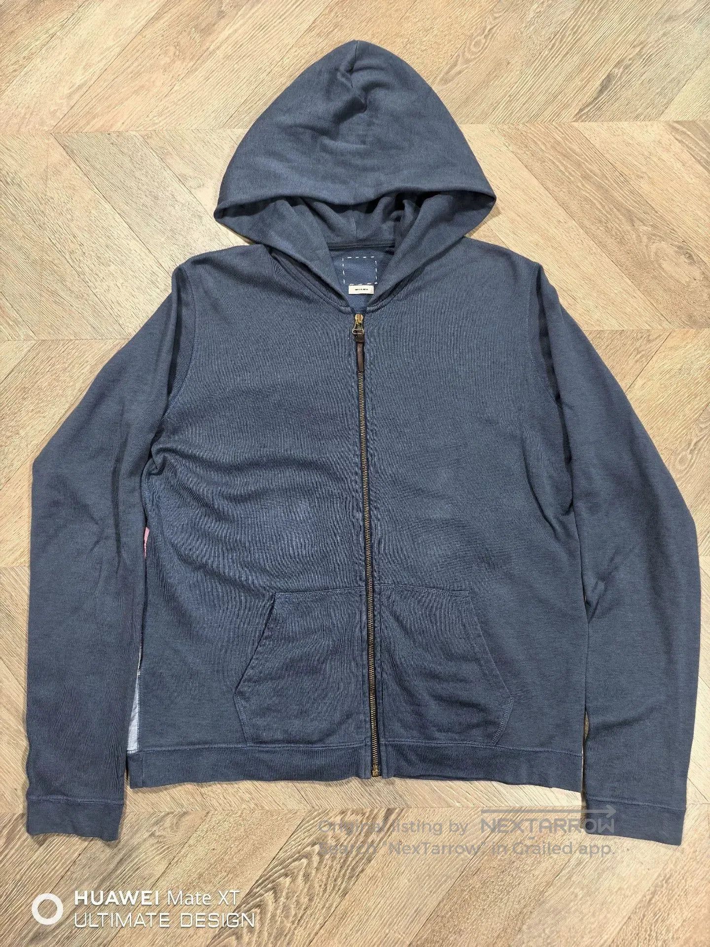 Visvim visvim spot flag zip hoodie in navy. Size US M / EU 48-50 / 2 - 3 Thumbnail