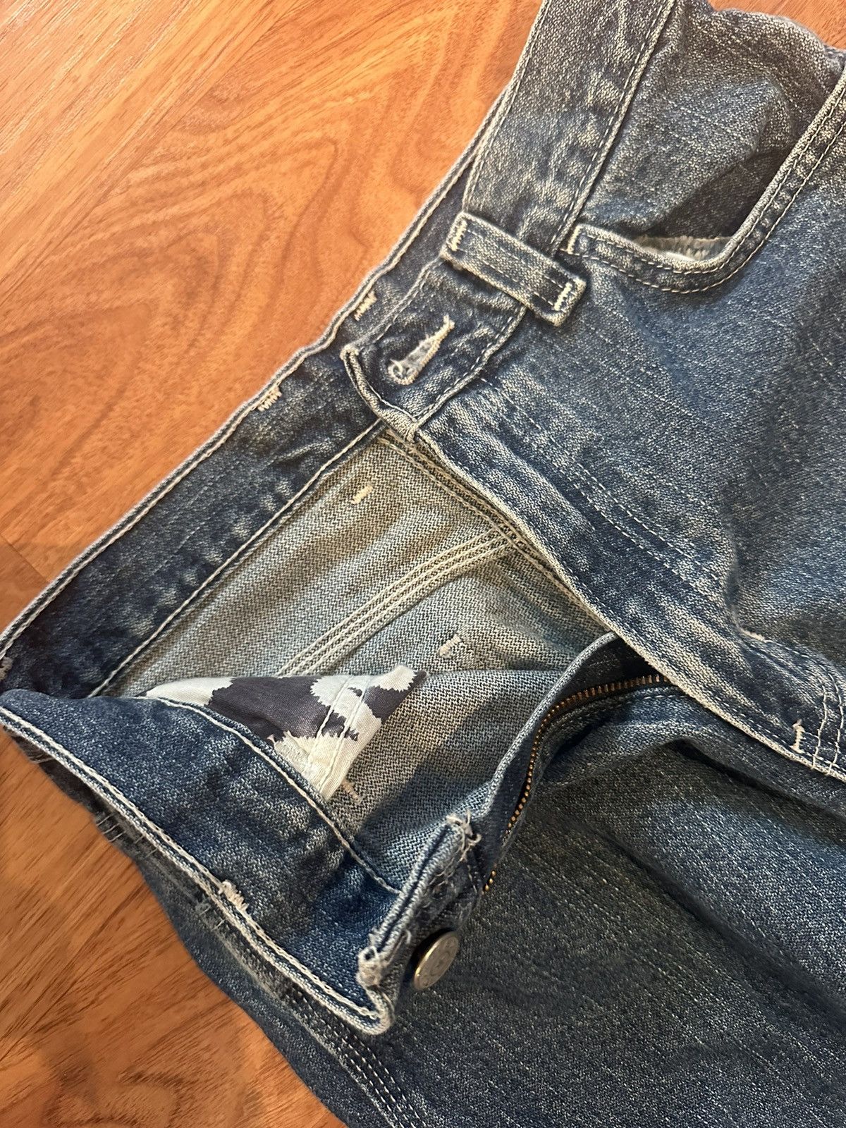 Vintage Baggy Denim jeans Size US 30 / EU 46 - 4 Thumbnail
