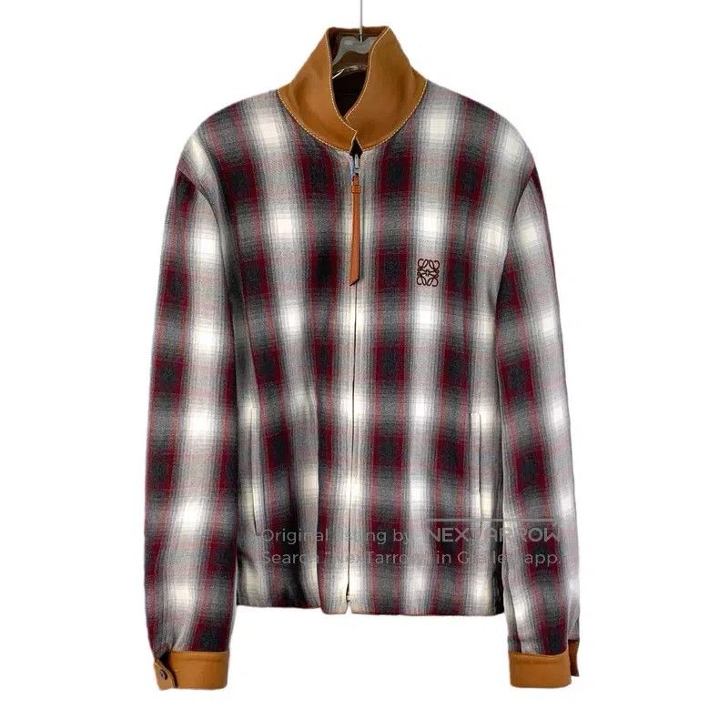 Loewe Loewe Color-blocked logo embroidered reversible sheepskin Size US M / EU 48-50 / 2 - 1 Thumbnail