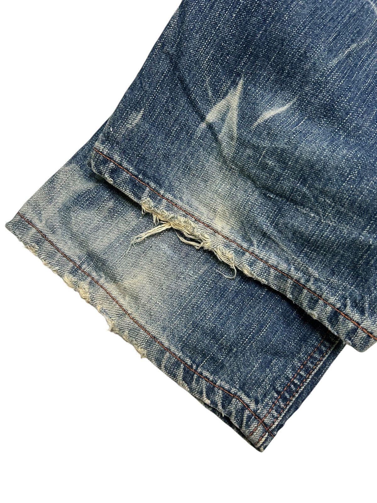 Edwin × If Six Was Nine × Kapital Rare Edwin Blue Trip Mud Wash Denim Jeans☠️☠️ Size US 31 - 16 Thumbnail