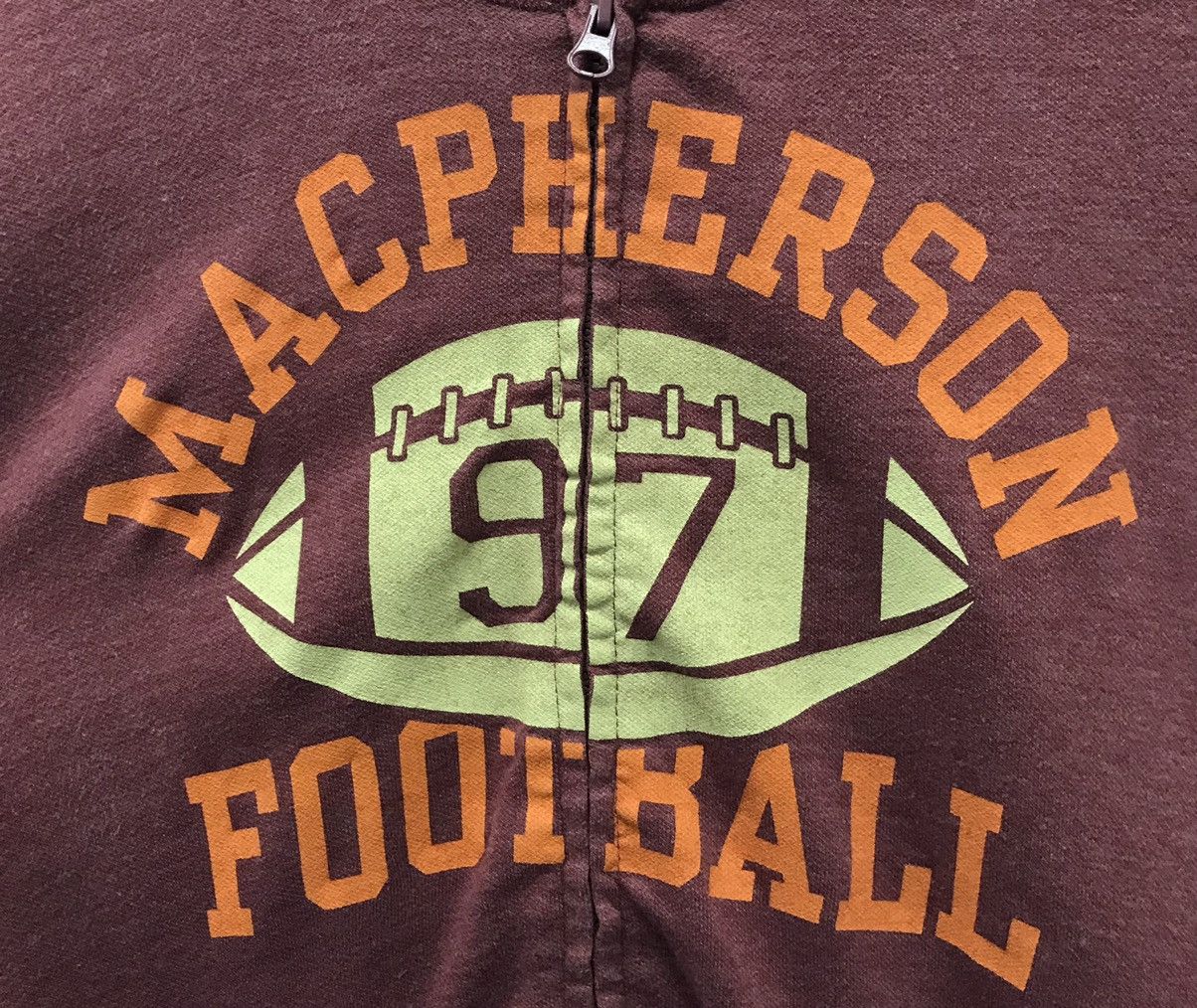 Champion × Vintage Vintage Champion Macpherson 97 Football Jacket Hoodie Size US L / EU 52-54 / 3 - 4 Thumbnail