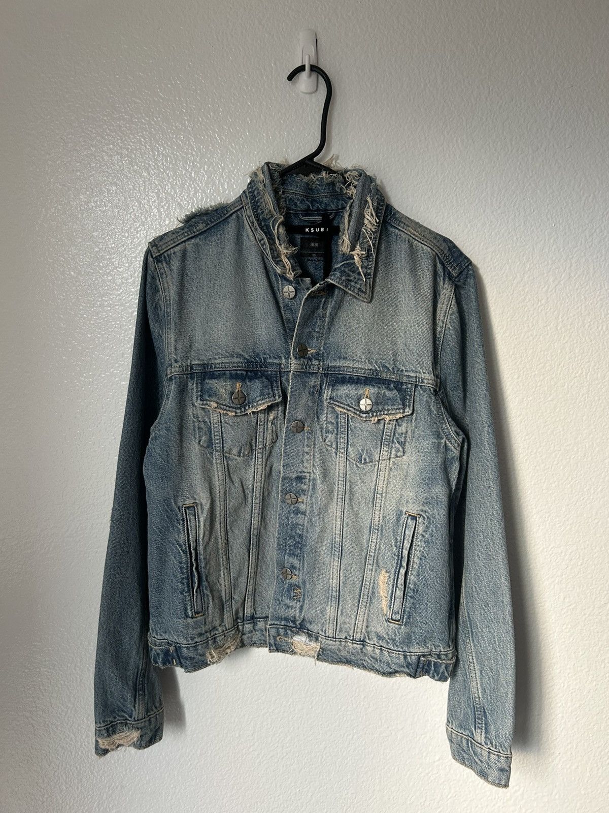 Ksubi Ksubi Heritage Repair Denim Jacket Size US XS / EU 42 / 0 - 1 Thumbnail