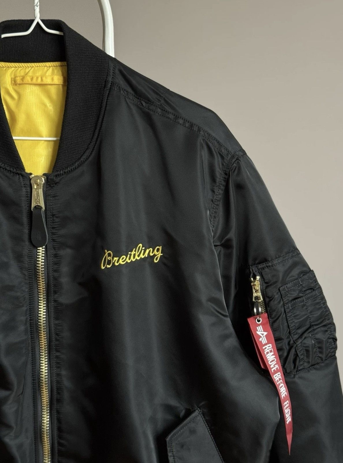 Alpha Industries Alpha industries x Breitling jacket Size US XL / EU 56 / 4 - 4 Thumbnail