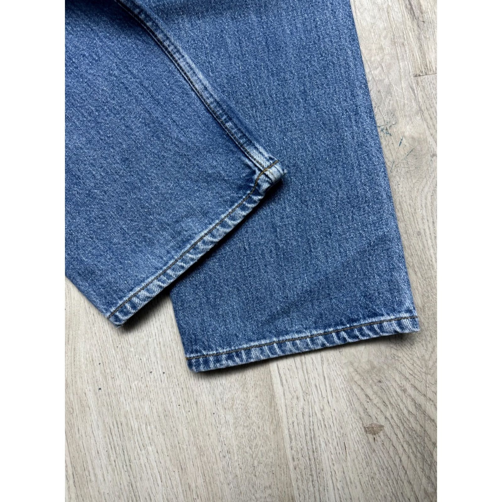 Levi's Levi's 501 Jeans Mens Denim Pants 90s Vintage Size 33 Blue Regular Straight Button 34 Inseam 33 501 Series Size US 33 - 4 Thumbnail