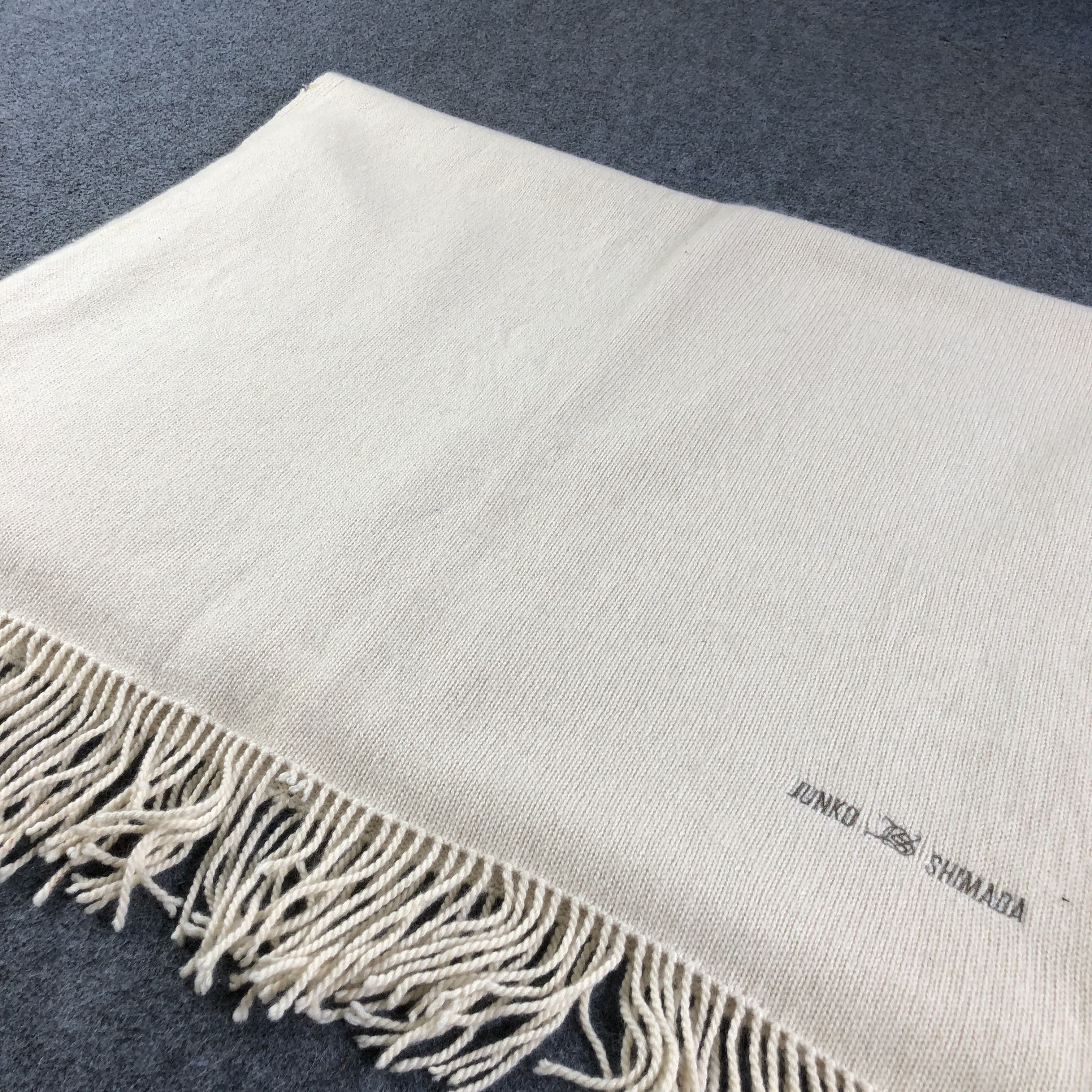 Junko Shimada Junko Shimada Cashmere Scarf Muffler V1207 Size ONE SIZE - 2 Thumbnail