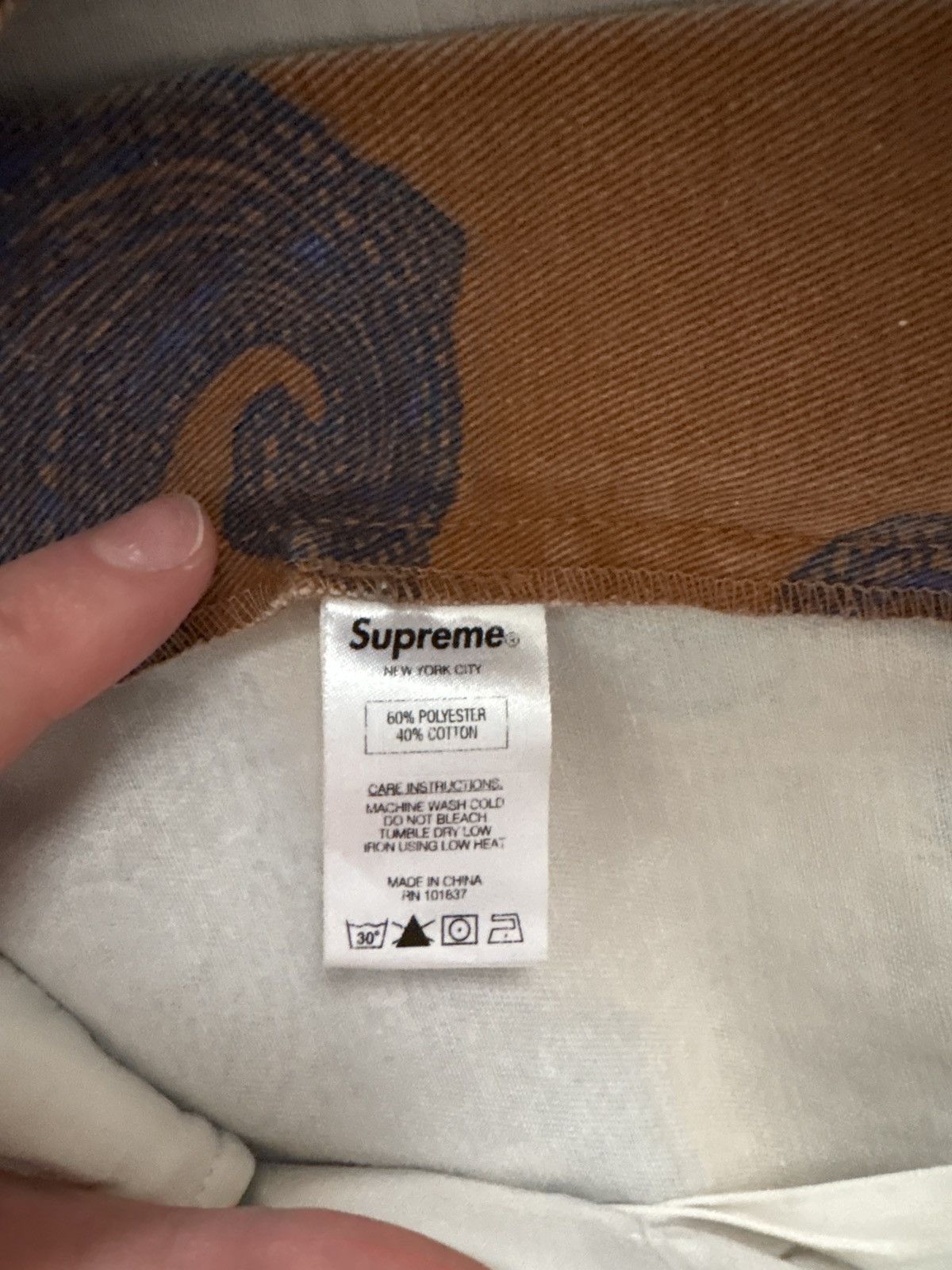 Supreme Supreme Khaki Shorts, Authentic Supreme, Size 34 Size US 34 / EU 50 - 8 Thumbnail