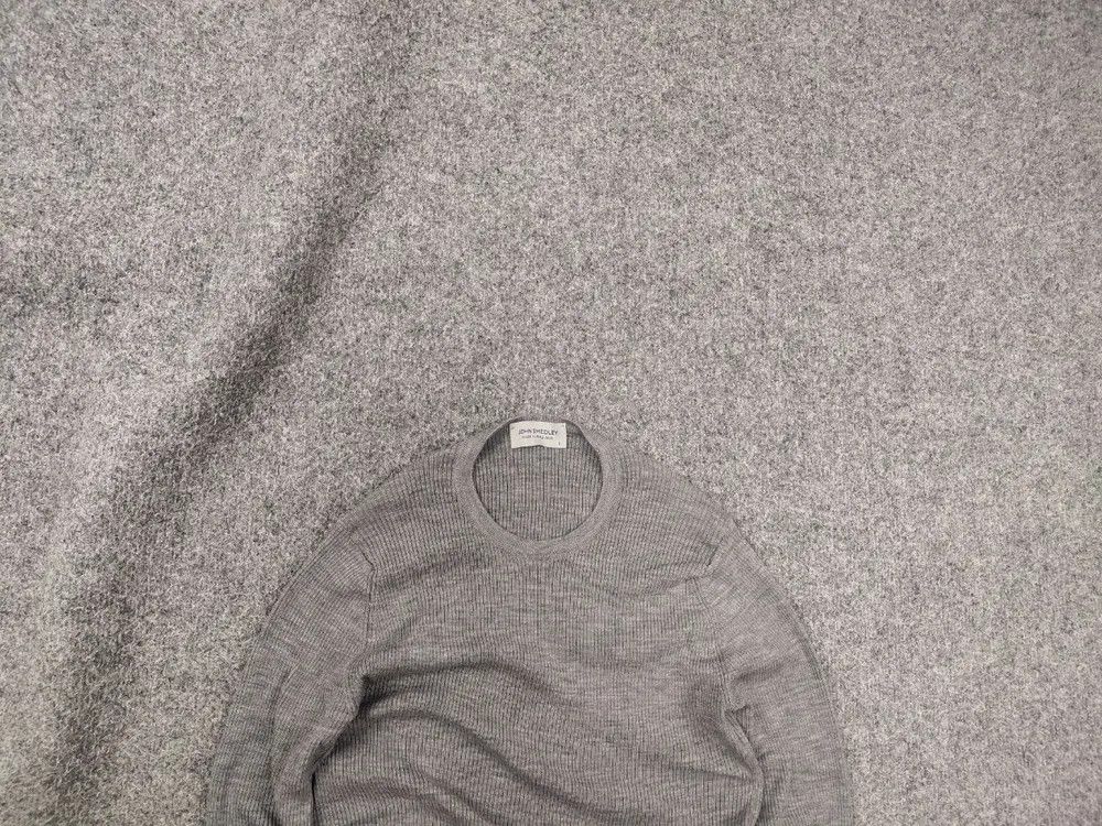 John Smedley John Smedley elastic ribbed Crewneck Sweater Long sleeve Size US S / EU 44-46 / 1 - 1 Thumbnail