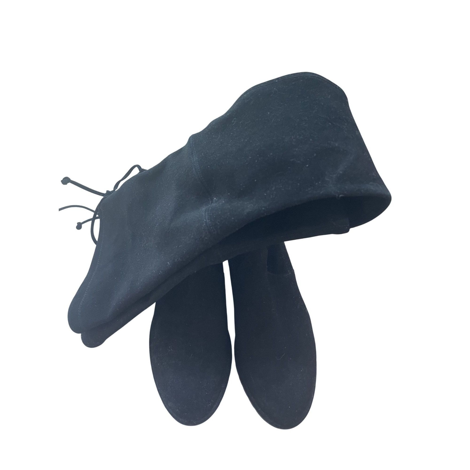 Stuart Weitzman stuart weitzman Suede Boots With Drawstring Closure & Flat Size US 6 / IT 36 - 3 Thumbnail