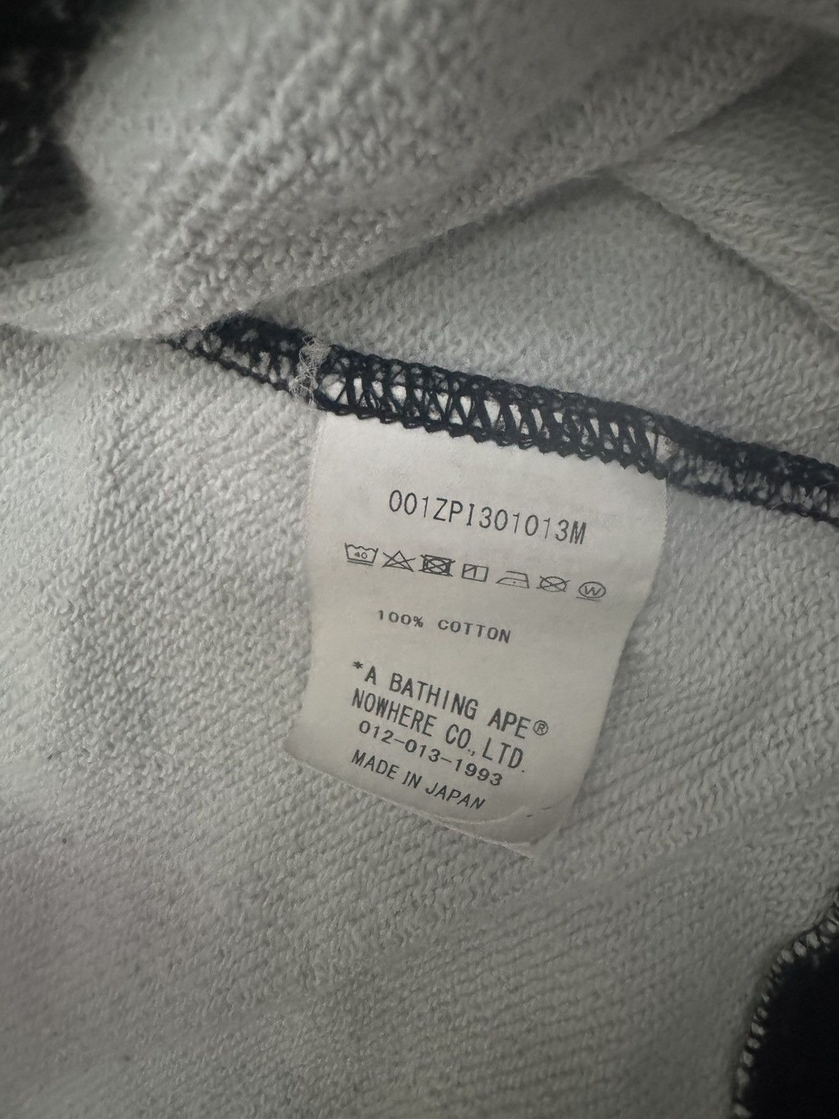 Bape BAPE Text Code Camo Shark Full Zip Hoodie Size US L / EU 52-54 / 3 - 7 Thumbnail