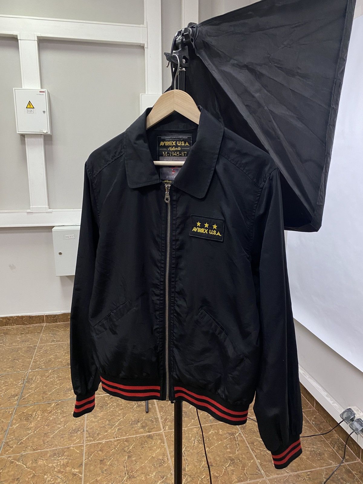Avirex × Ed Hardy 🇺🇸 Vintage Avirex USA M-1945-87 Ed Hardy Style Jacket Y2K Size US M / EU 48-50 / 2 - 2 Thumbnail