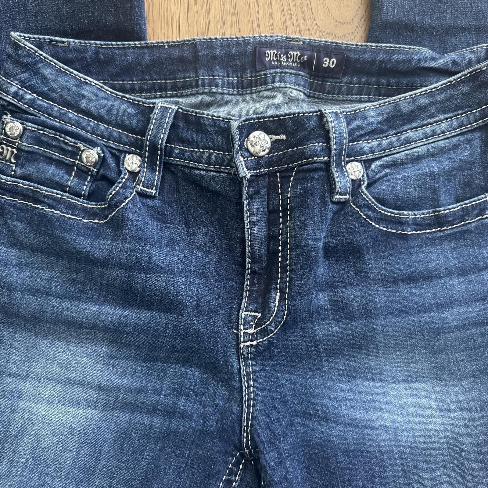 Other Miss Me Women's Pocket Bootcut Jeans Size 30 Size 30" / US 8 / IT 44 - 3 Thumbnail