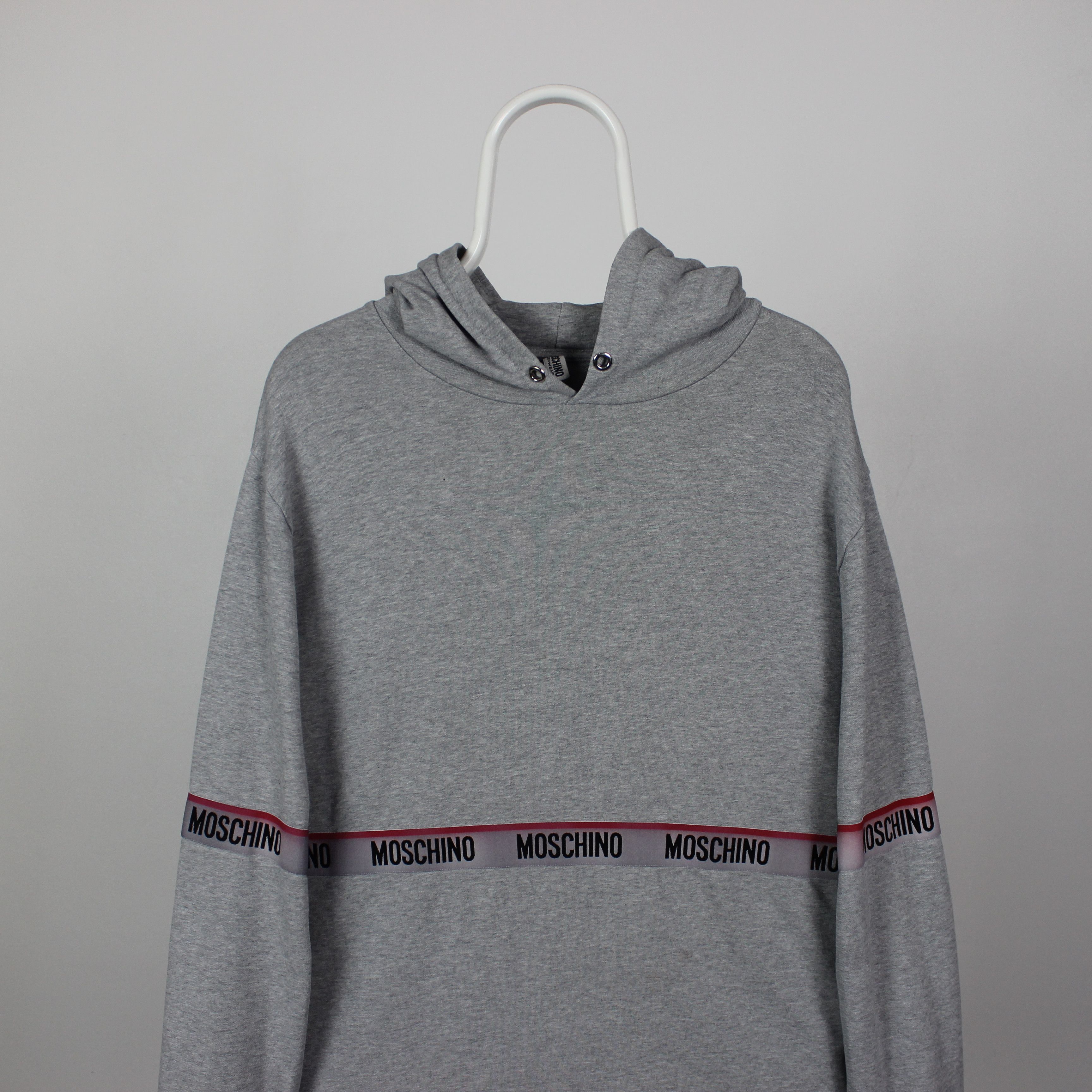 Moschino Moschino underwear hoodie men logo M gray Size US M / EU 48-50 / 2 - 1 Thumbnail