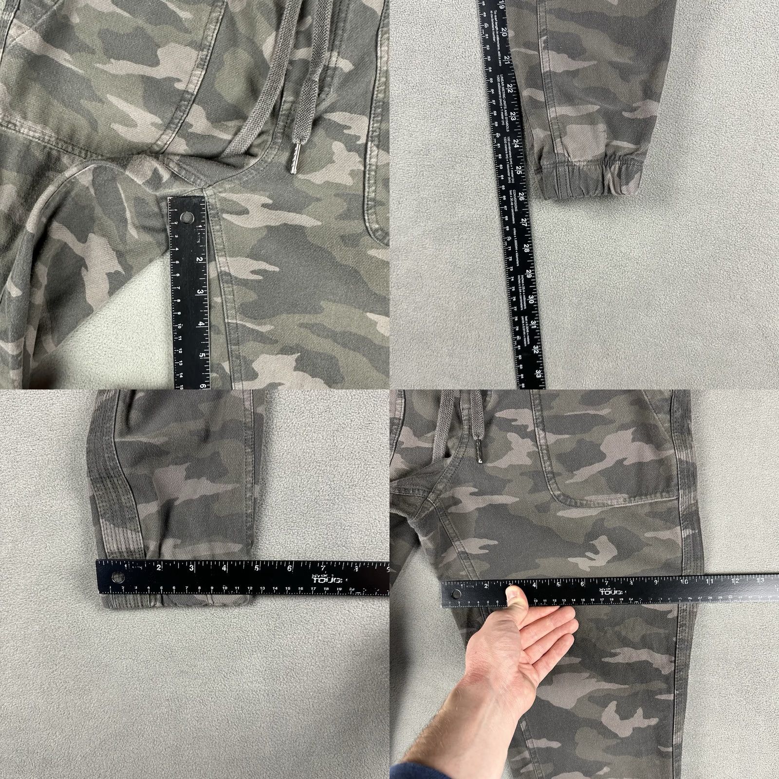 Athleta Athleta Pants Womens 2 Green Farallon Jogger Camo Athleisure Sweatpants Lounge Size 26" / US 2 / IT 38 - 9 Thumbnail