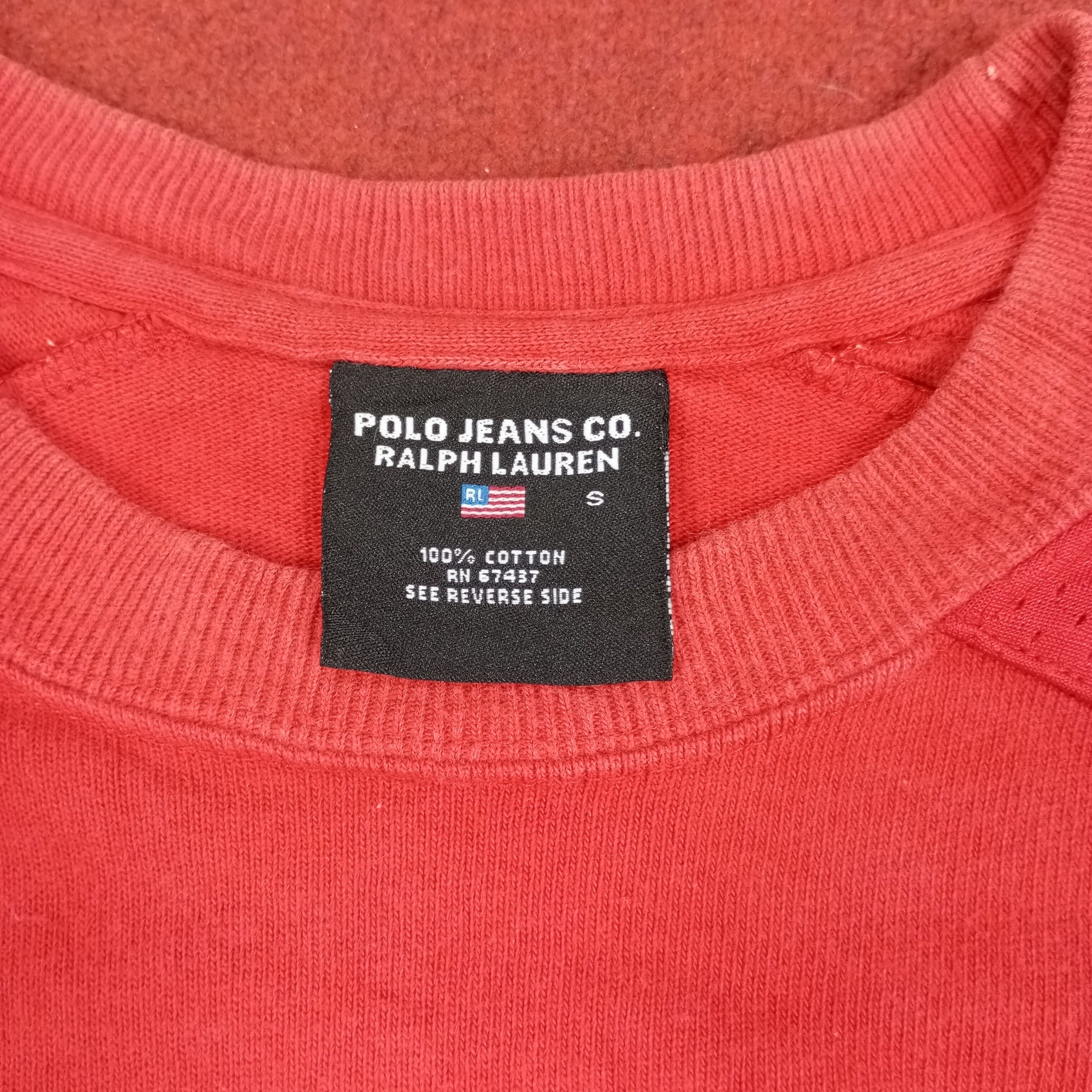 Polo Ralph Lauren × Vintage Polo Jeans Ralph Lauren Sweatshirt Size US M / EU 48-50 / 2 - 5 Thumbnail