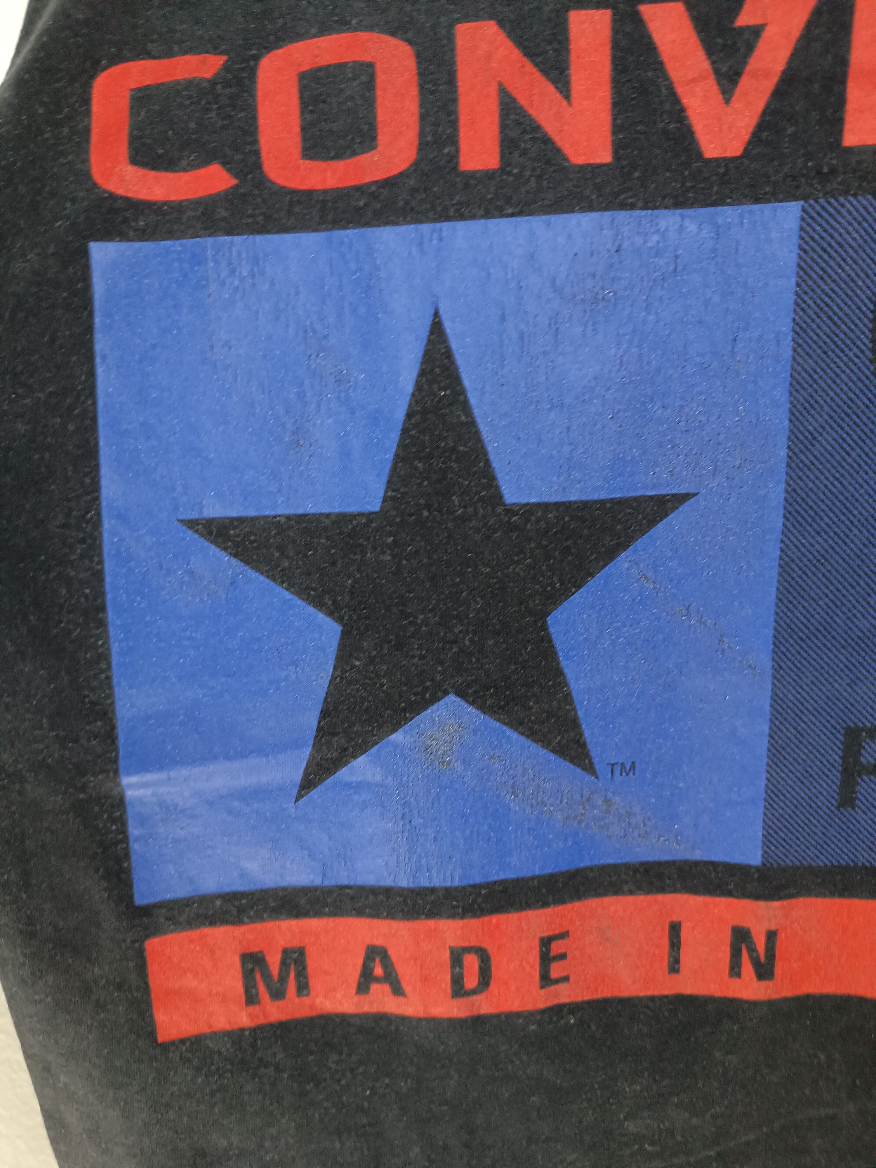 Converse VINTAGE 90'S CONVERSE MADE IN USA FADED TEE VERY RARE Size US L / EU 52-54 / 3 - 11 Thumbnail