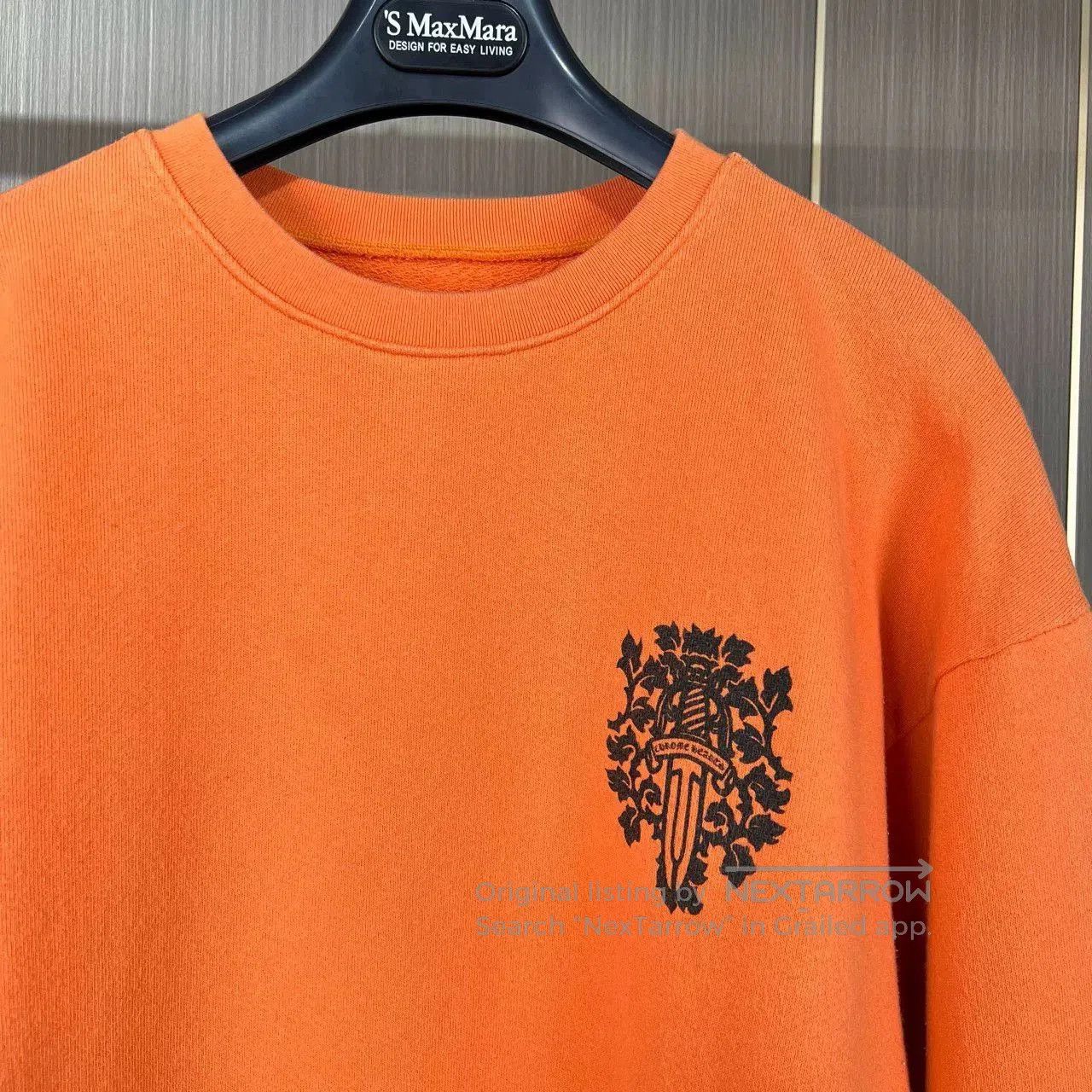 Chrome Hearts Chorme Hearts Broken Sword Vine Print Sweatshirt. Size US S / EU 44-46 / 1 - 3 Thumbnail