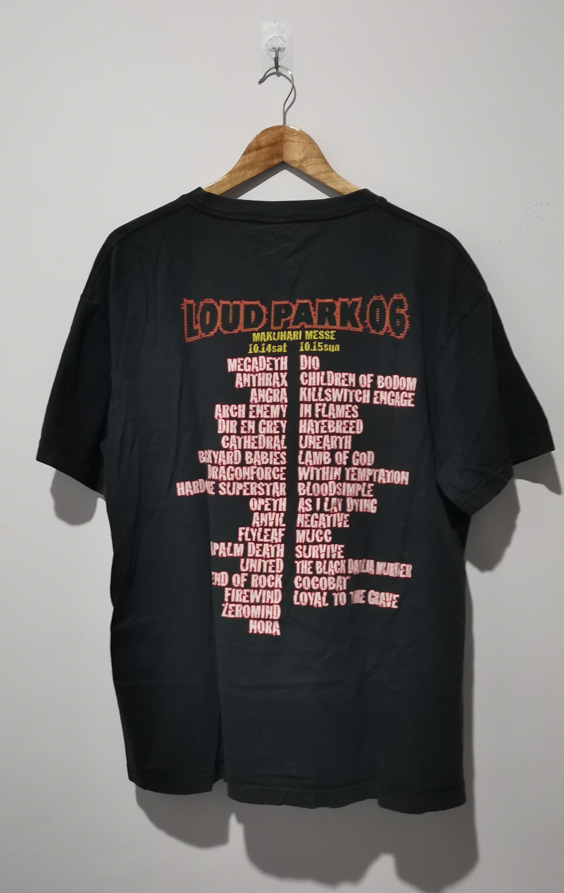 Vintage Vintage Loud park 06 heaviest metal festival in japan Size US XL / EU 56 / 4 - 2 Thumbnail