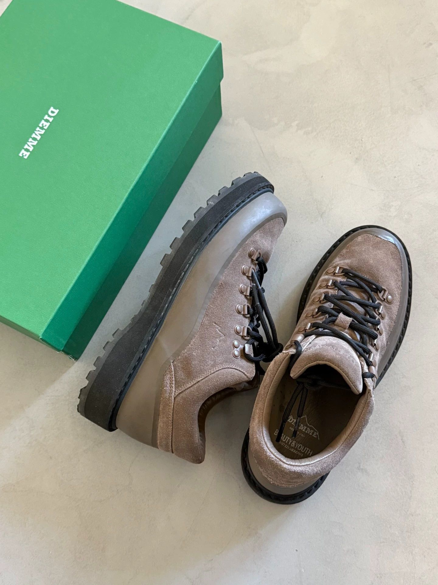 Diemme DIEMME BEAUTY & YOUTH x suede hiking boots 24aw 42 like new Size US 9 / EU 42 - 1 Thumbnail