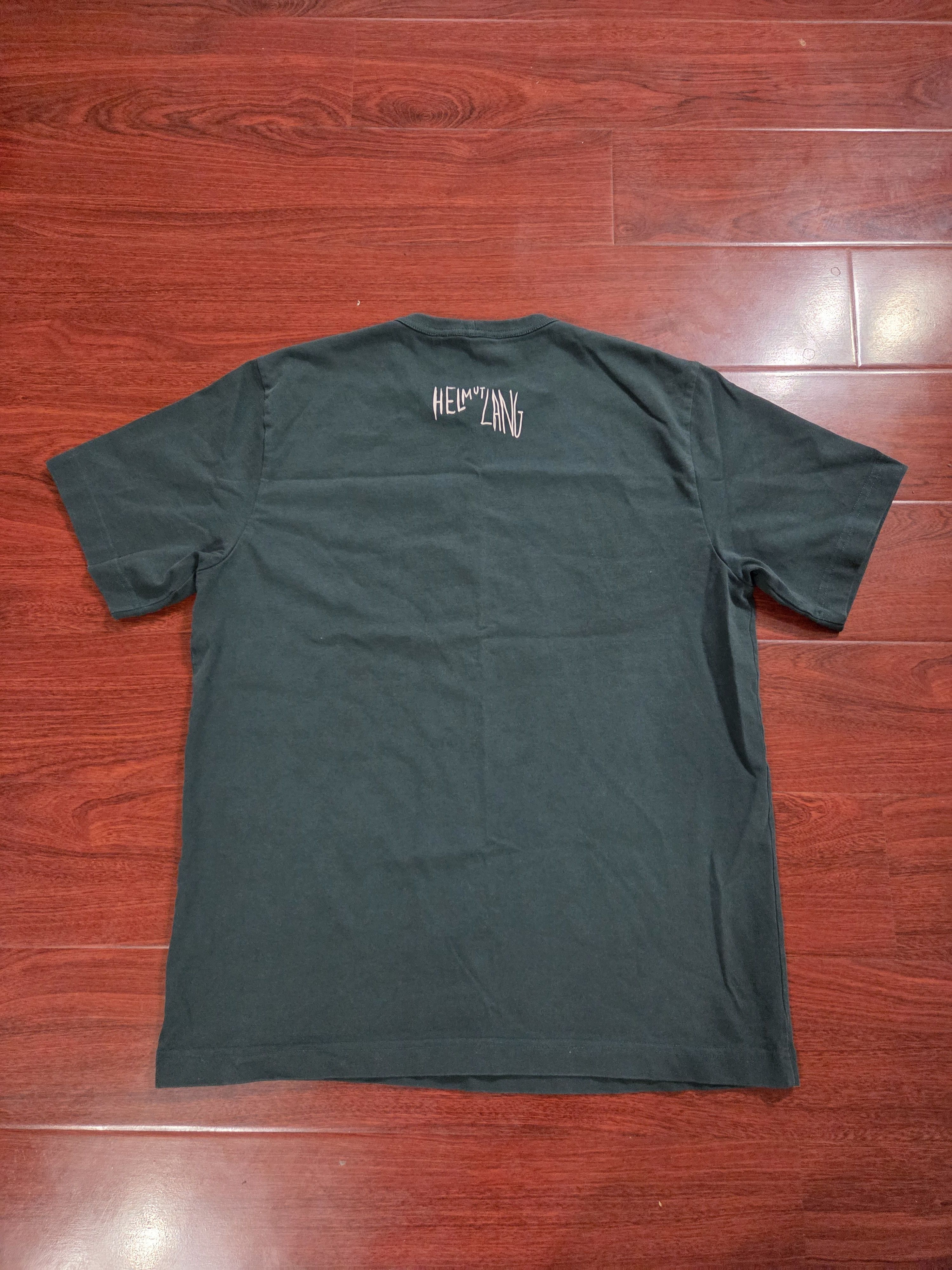 Helmut Lang Scribble Part Time Cowboy Logo T Shirt Size US L / EU 52-54 / 3 - 2 Thumbnail