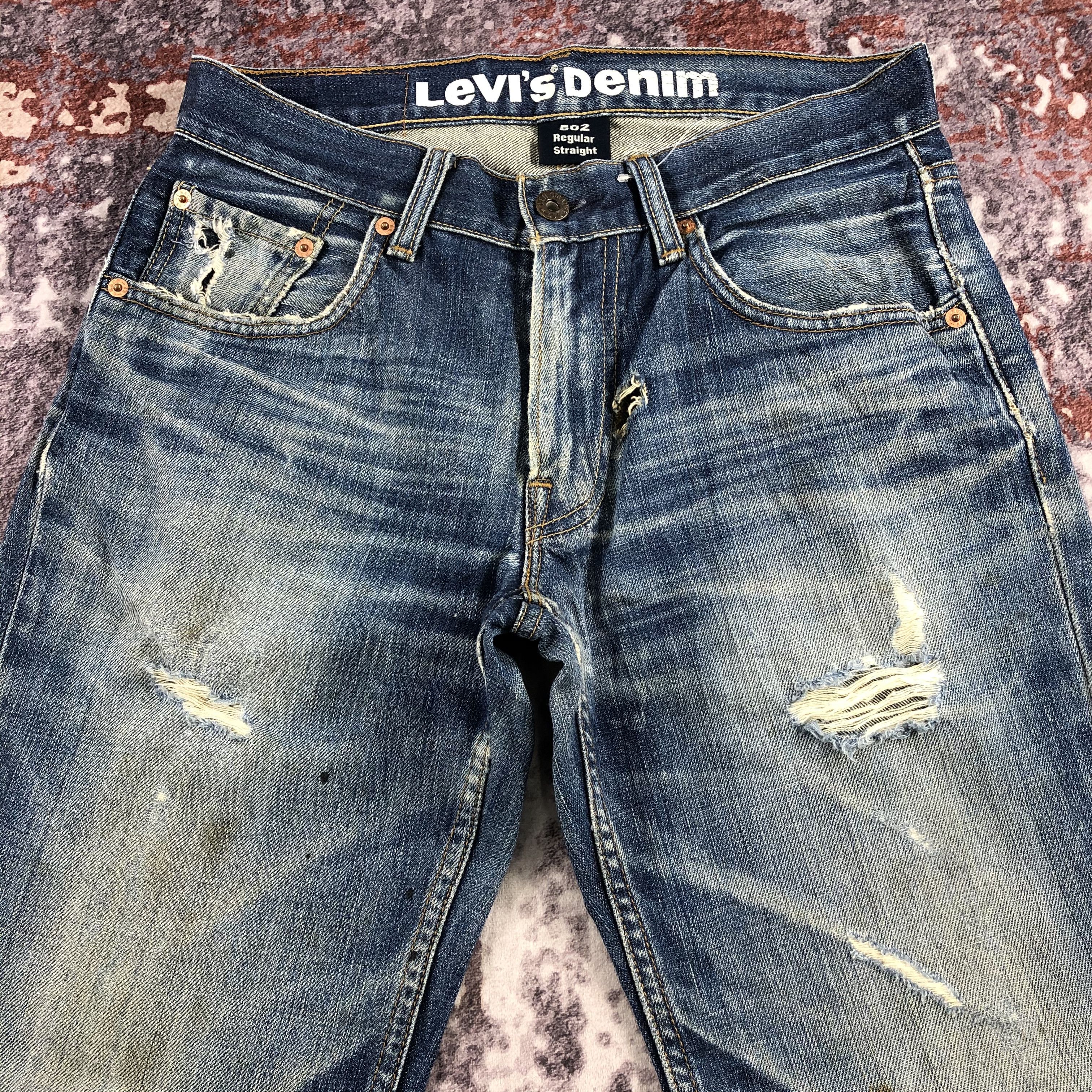 Levi's × Vintage Vintage Blue Wash Levis 502 Jeans-JM2621 Size US 30 / EU 46 - 3 Thumbnail