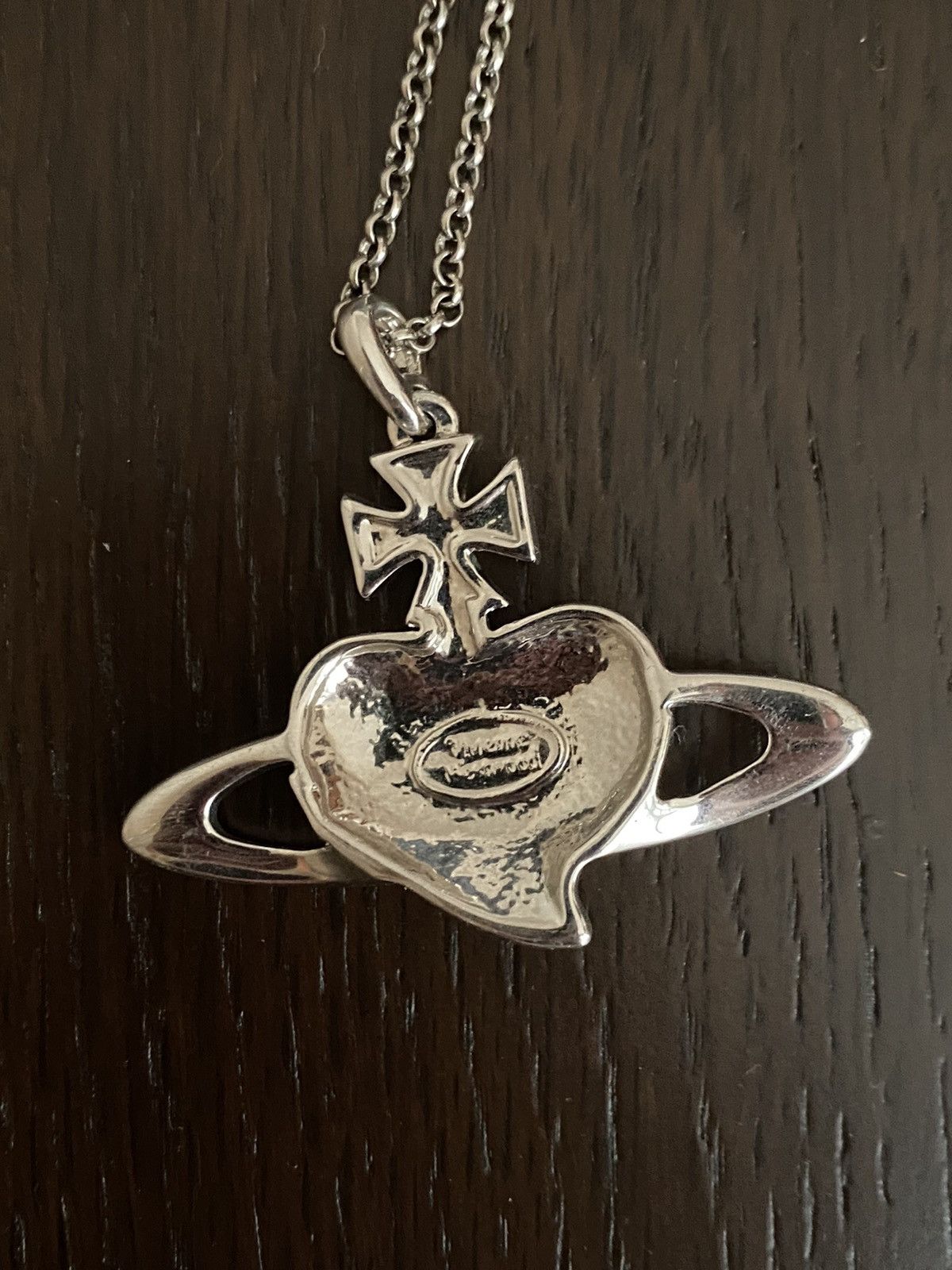 Vivienne Westwood Giant Crystal Heart Orb Necklace Size ONE SIZE - 9 Thumbnail