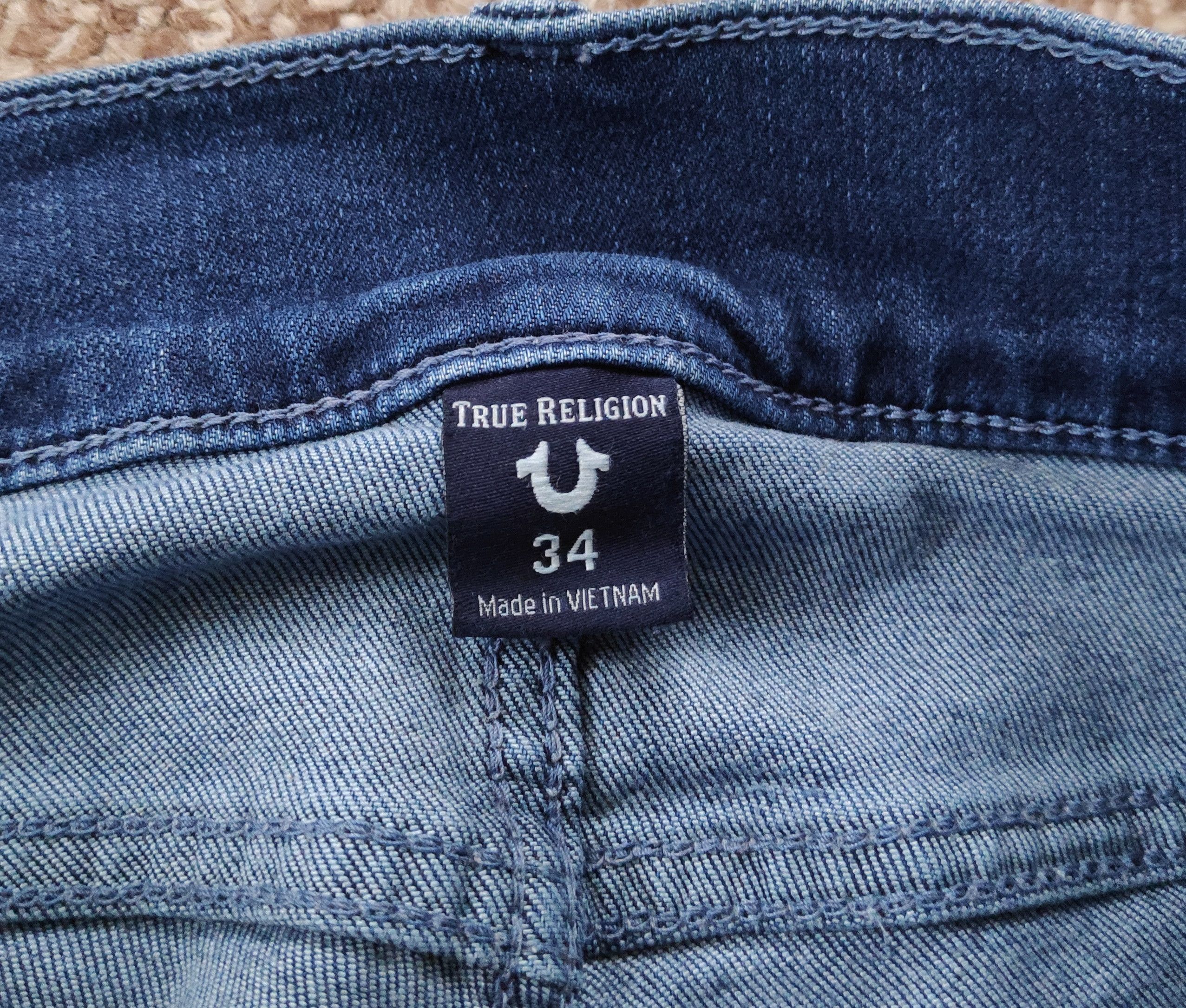 True Religion True Religion Rocco Skinny Denim Jeans sz W34 Size US 34 / EU 50 - 10 Thumbnail