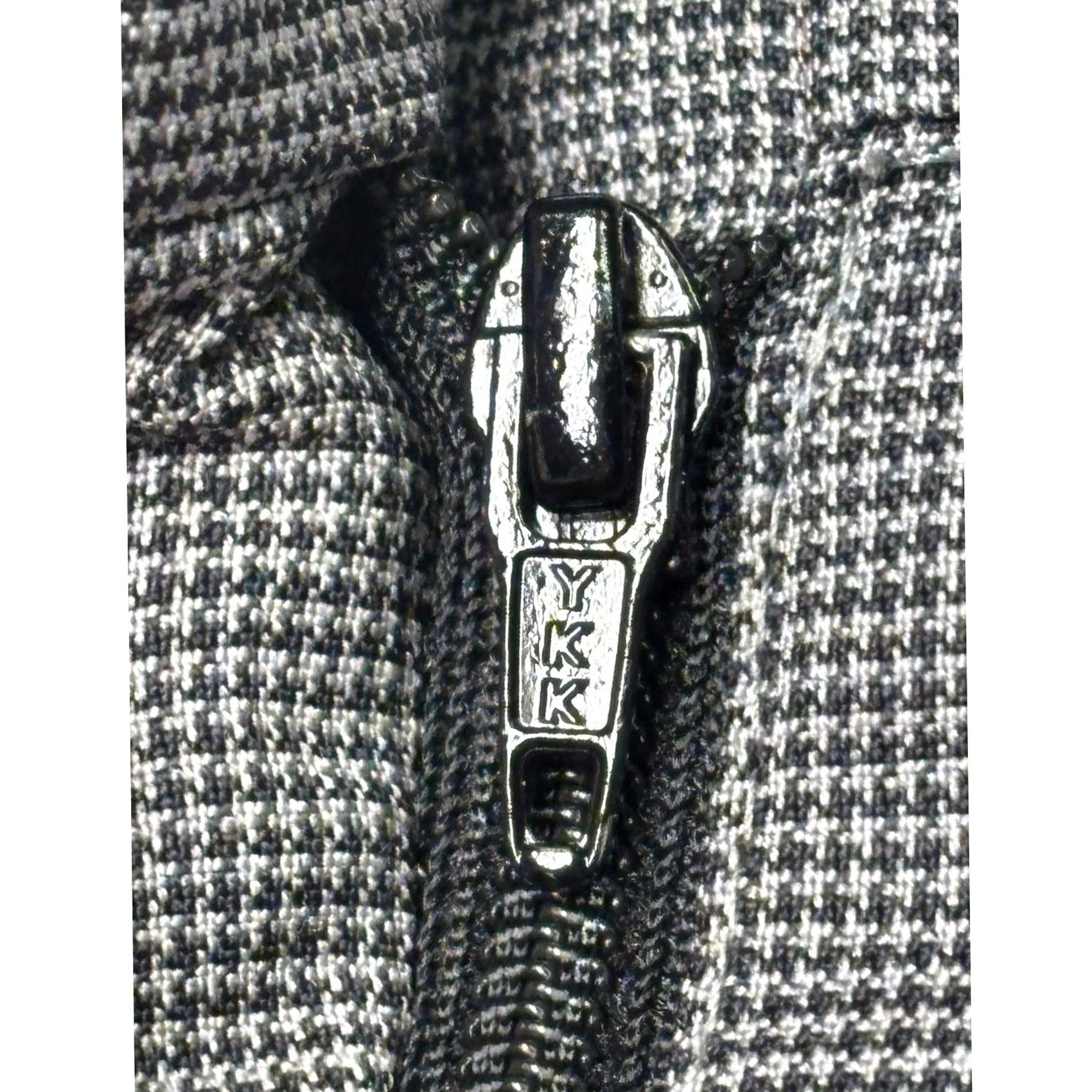 Hugo Boss HUGO BOSS Tamea13 Grey Virgin Wool Micro Check Dress Pants Womens US 4 W32 L32 Size 27" / US 4 / IT 40 - 3 Thumbnail