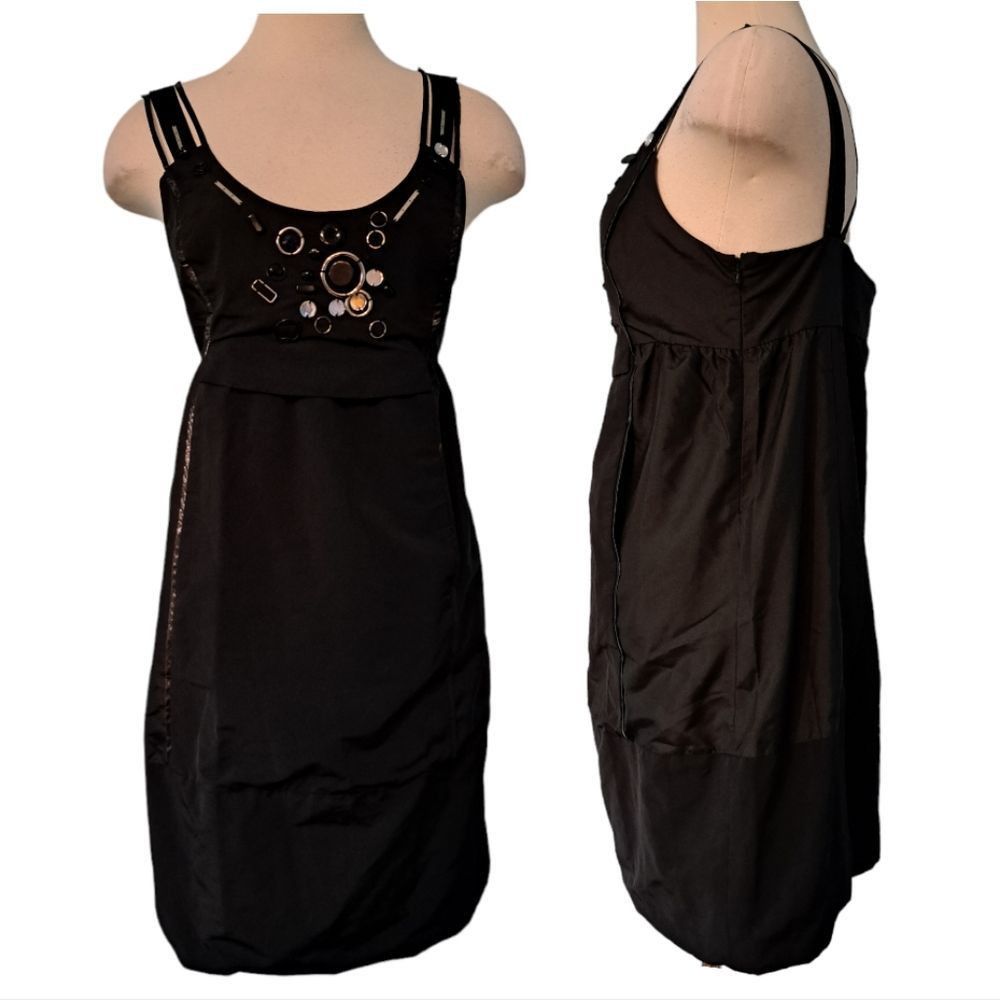 Other Mint Jodi Arnold Whimsygoth Gothic Embellished Silk Blend Dr Size M / US 6-8 / IT 42-44 - 2 Thumbnail