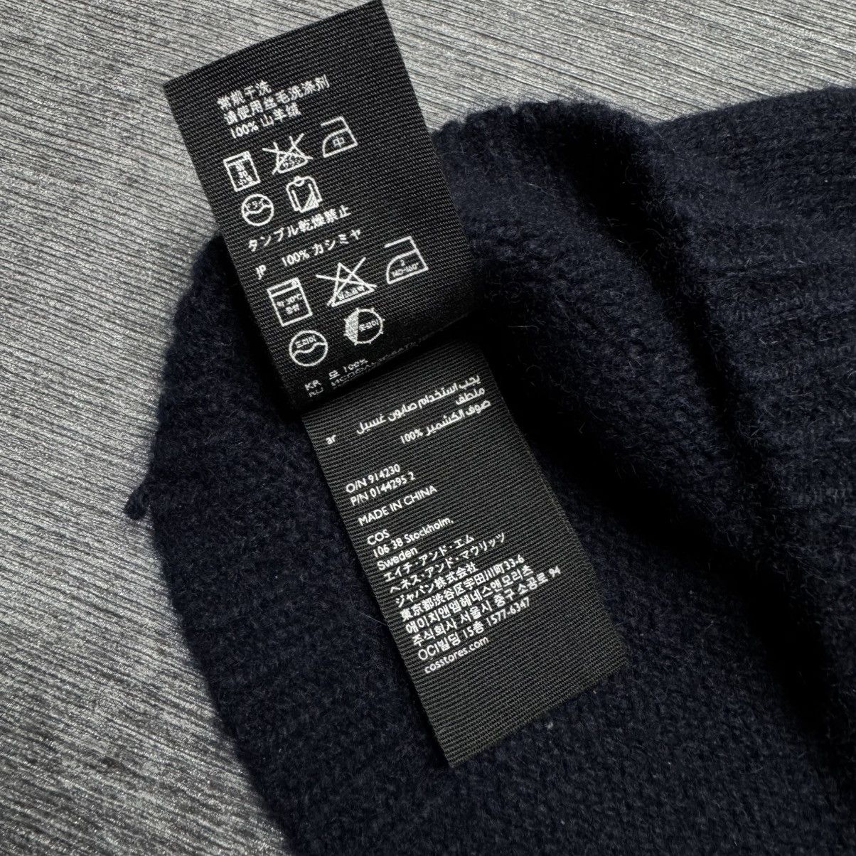Cos COS 100% Cashemere super soft knitted Beanie Hat Size ONE SIZE - 5 Thumbnail