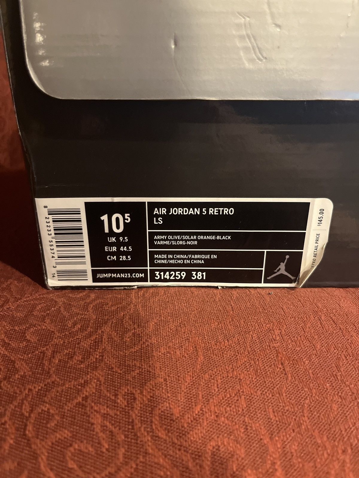 Jordan Brand × Nike 2006* Olive Jordan 5 Size US 10.5 / EU 43-44 - 6 Thumbnail