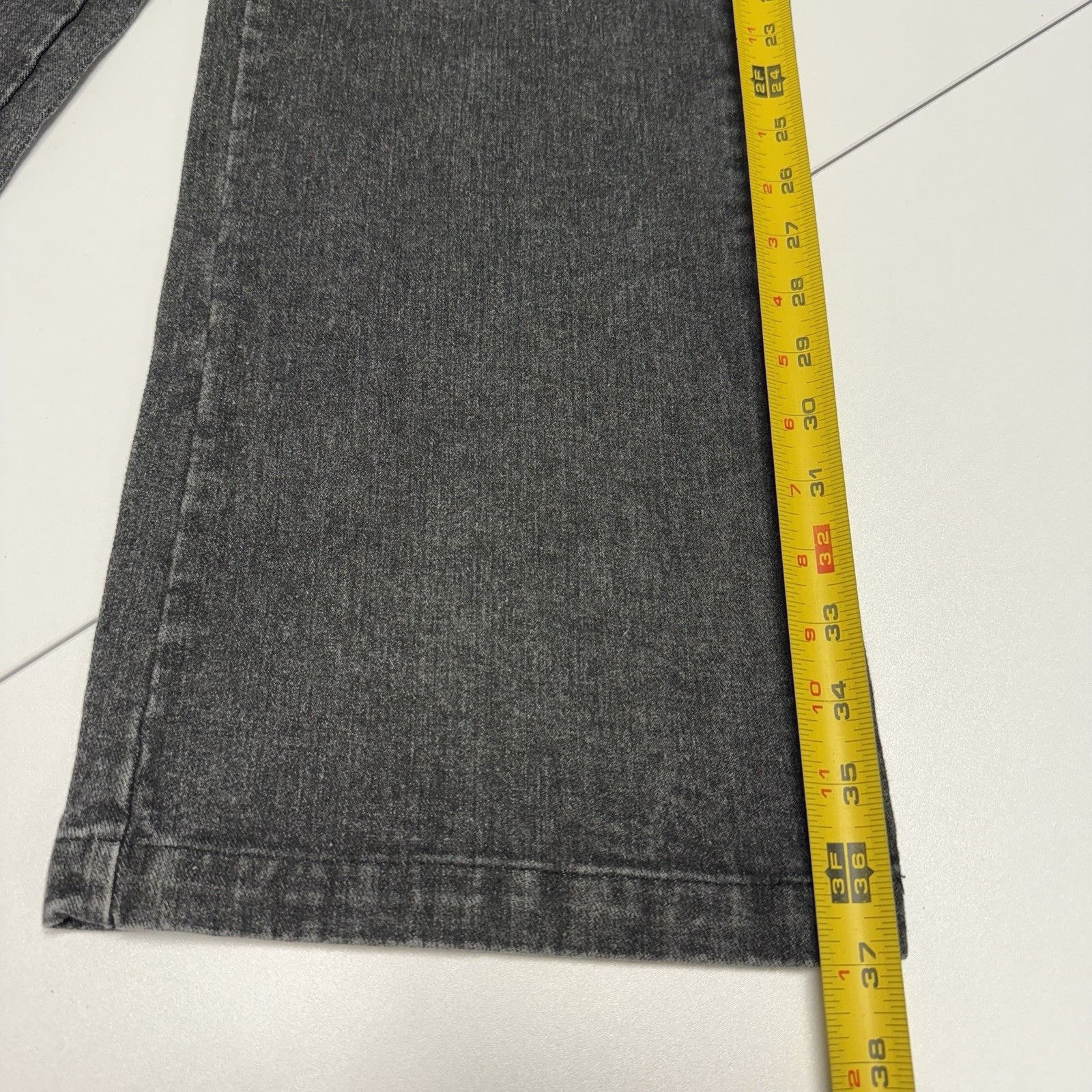 Vintage Y2K Grunge Emo Jeans Womens 29 in (29x26) Faded Black Conver Size 29" - 12 Thumbnail