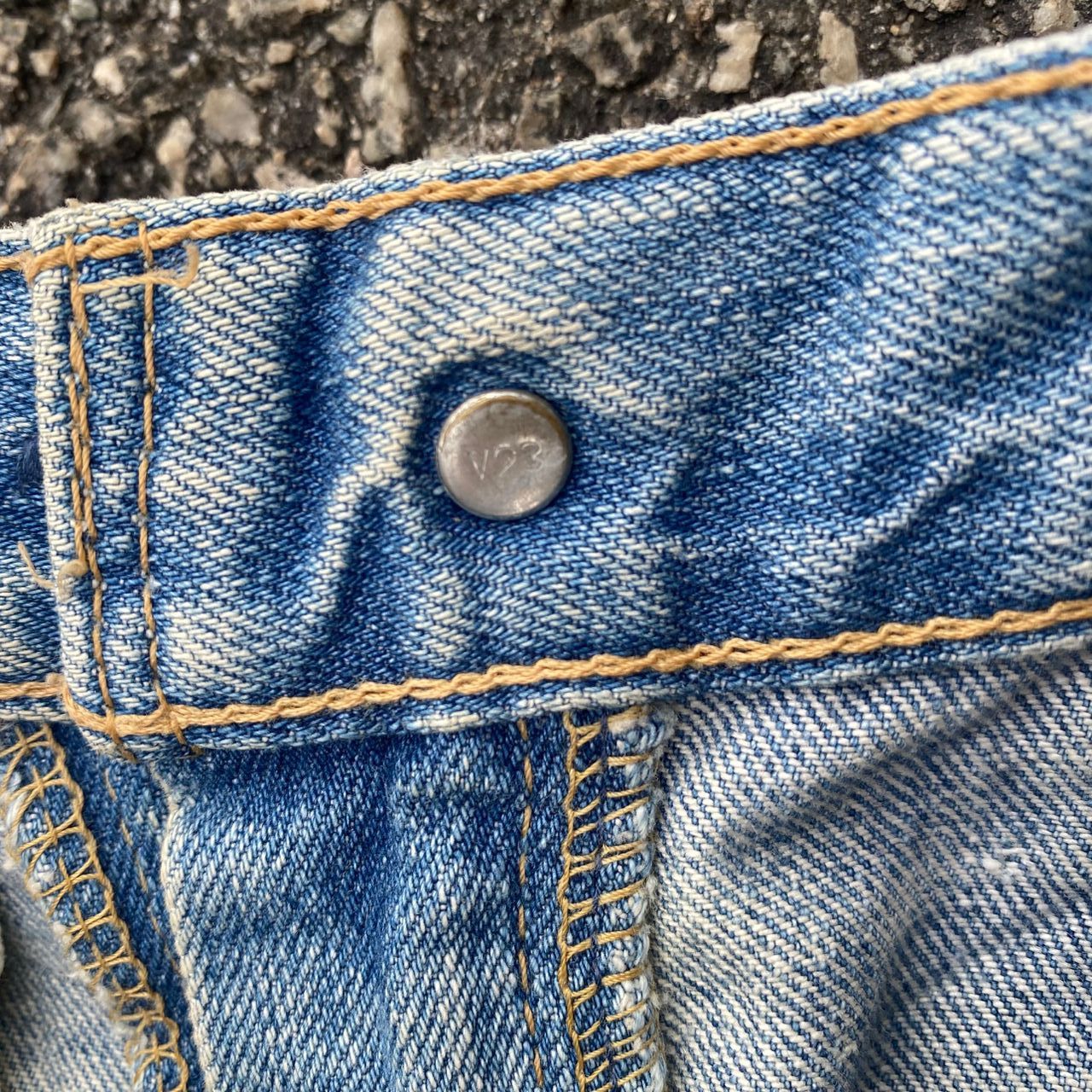 Levi's Vintage 90s Levis 505 Patchwork Distressed Denim Size US 30 / EU 46 - 18 Thumbnail