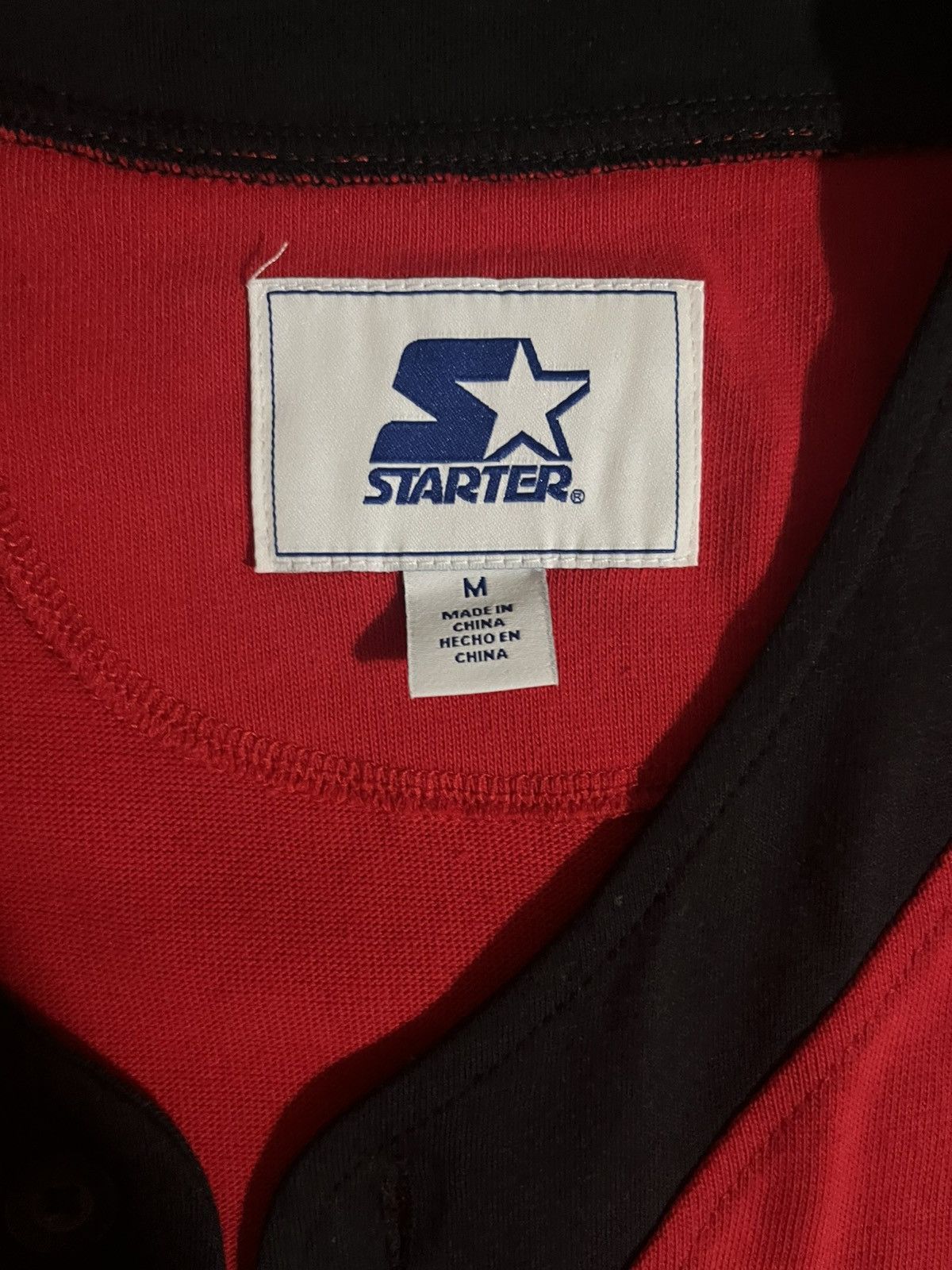 Starter Chicago Bulls Basketball Team Button Up Shirt Size Medium Size US M / EU 48-50 / 2 - 9 Thumbnail