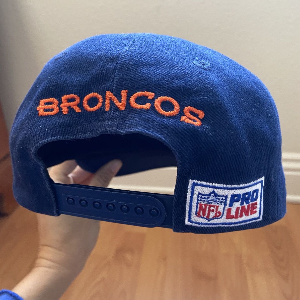 NFL × Nike × Vintage Vintage Nike Men’s NFL Denver Broncos Logo Snap Back Hat Size ONE SIZE - 5 Thumbnail