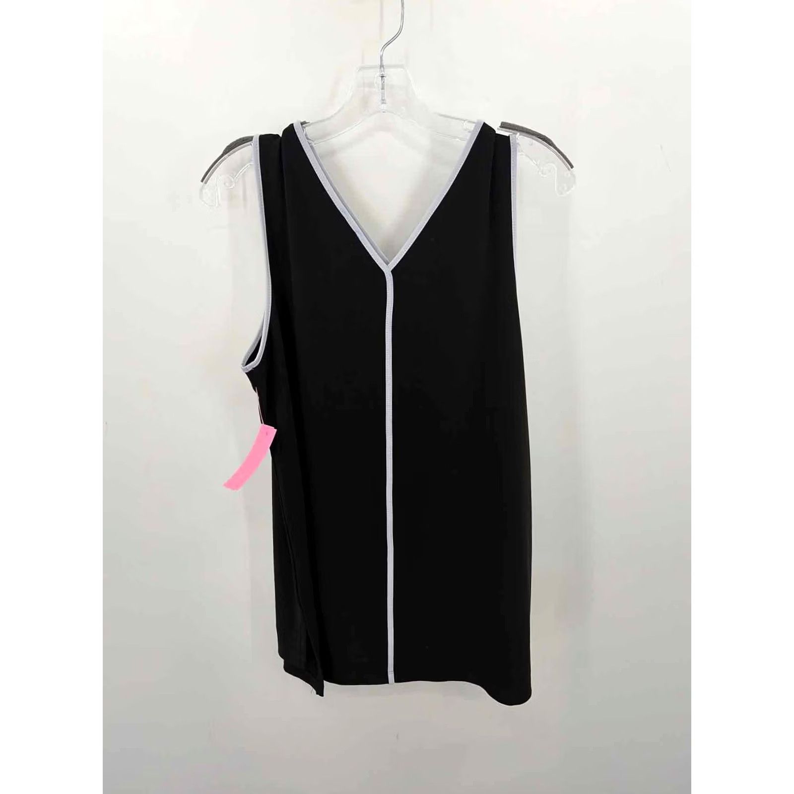 Anne Klein Anne Klein Tank Top Black Size Medium Pre-Owned Size M / US 6-8 / IT 42-44 - 2 Thumbnail