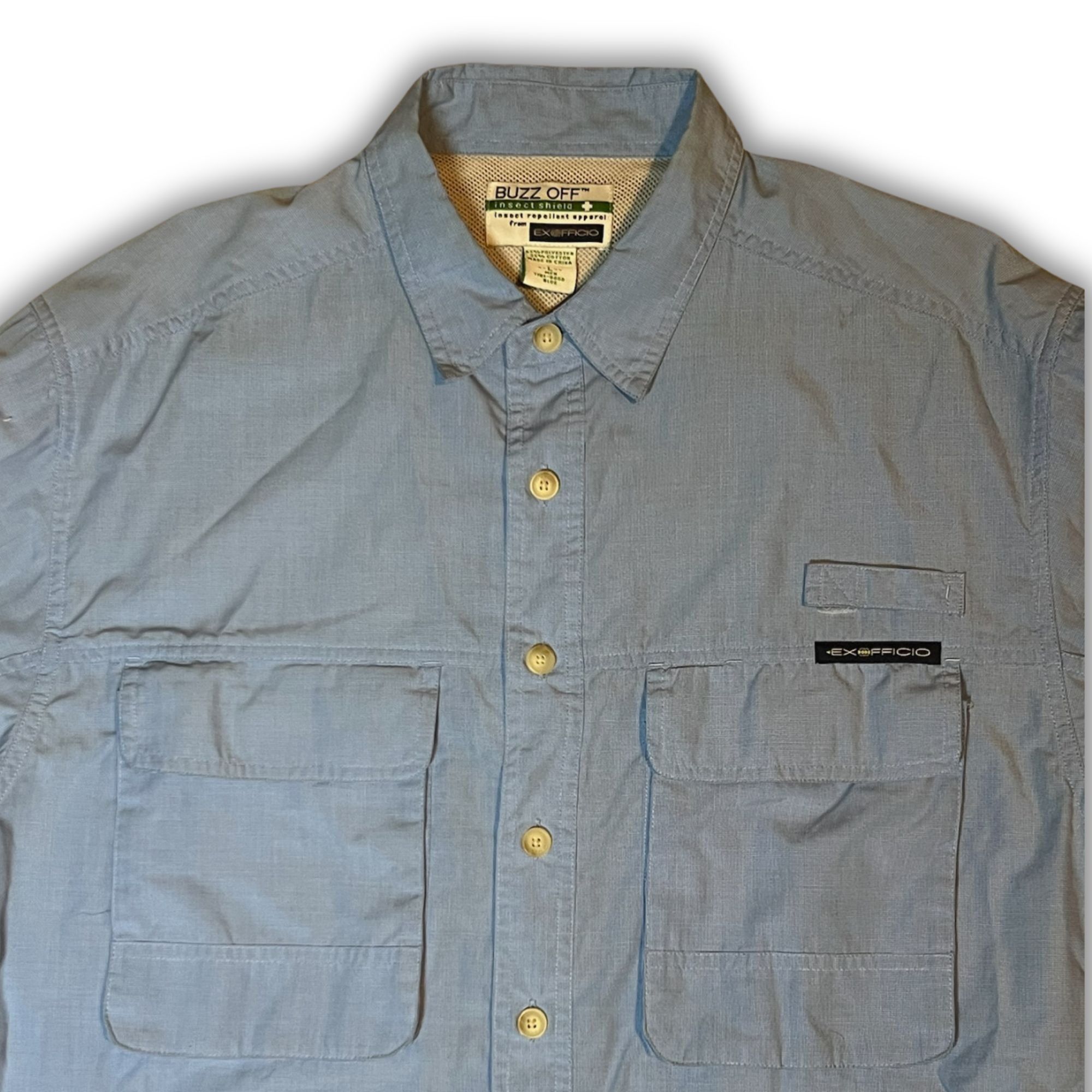 ExOfficio Exofficio Buzz Off Long-Sleeve Button-Up Shirt L Insect Repe Size US L / EU 52-54 / 3 - 4 Thumbnail