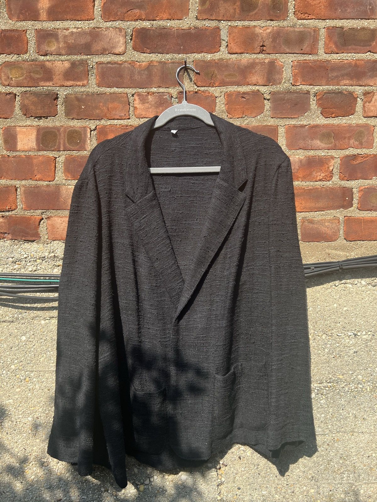 Designer × Japanese Brand × Other Black lightweight blazer Size US M / EU 48-50 / 2 - 1 Thumbnail