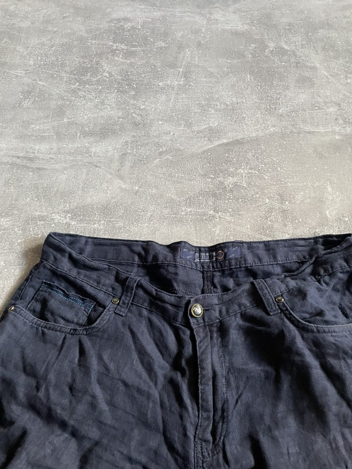 Zilli Zilli cotton Pants Italy old money luxury linen classic kito Size US 38 / EU 54 - 5 Thumbnail