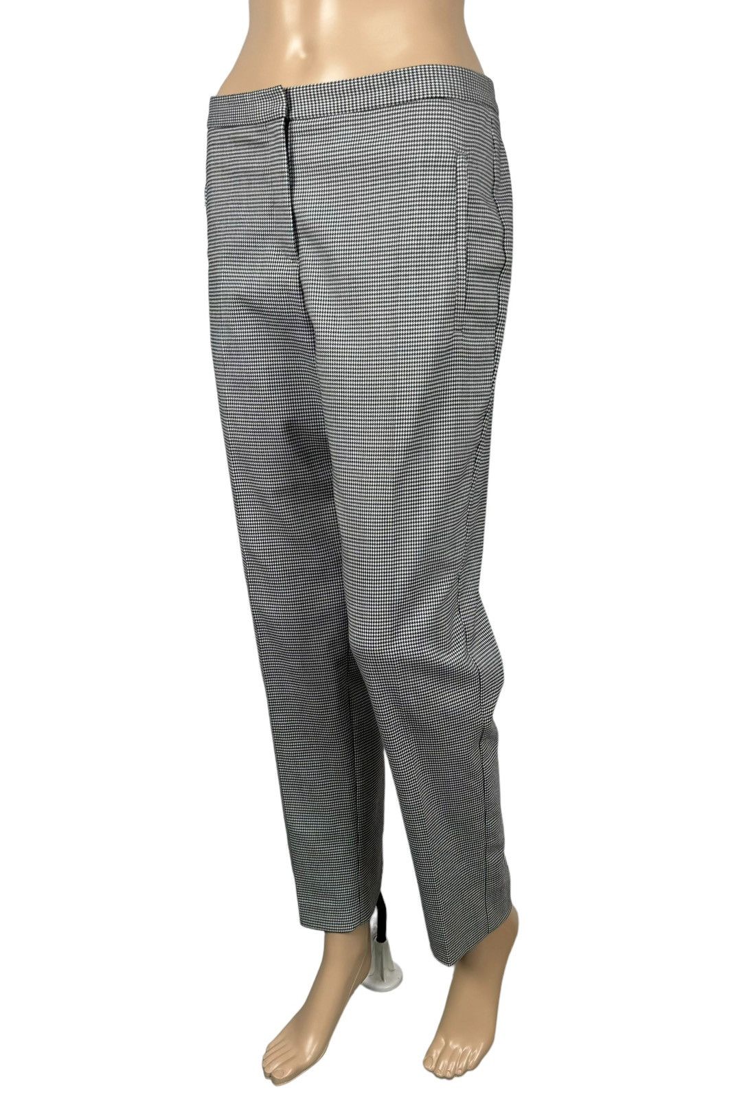 Theory Glen Check Pattern Wool Dress Pants size