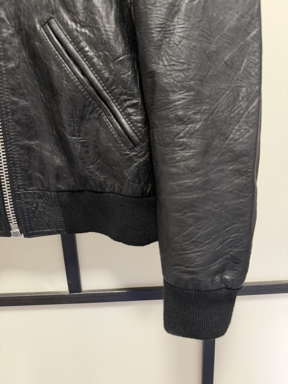 Celine UNRELEASED - SS24 Crystal Logo Lamb Blouson Size US S / EU 44-46 / 1 - 8 Thumbnail