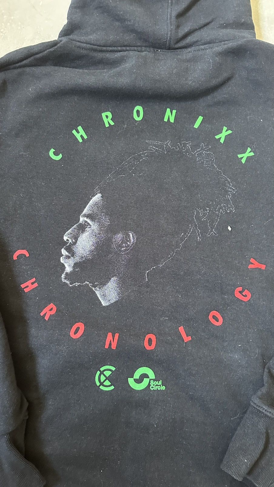 Vintage CHRONIXX CHRONOLOGY HOODIE Size US M / EU 48-50 / 2 - 8 Thumbnail