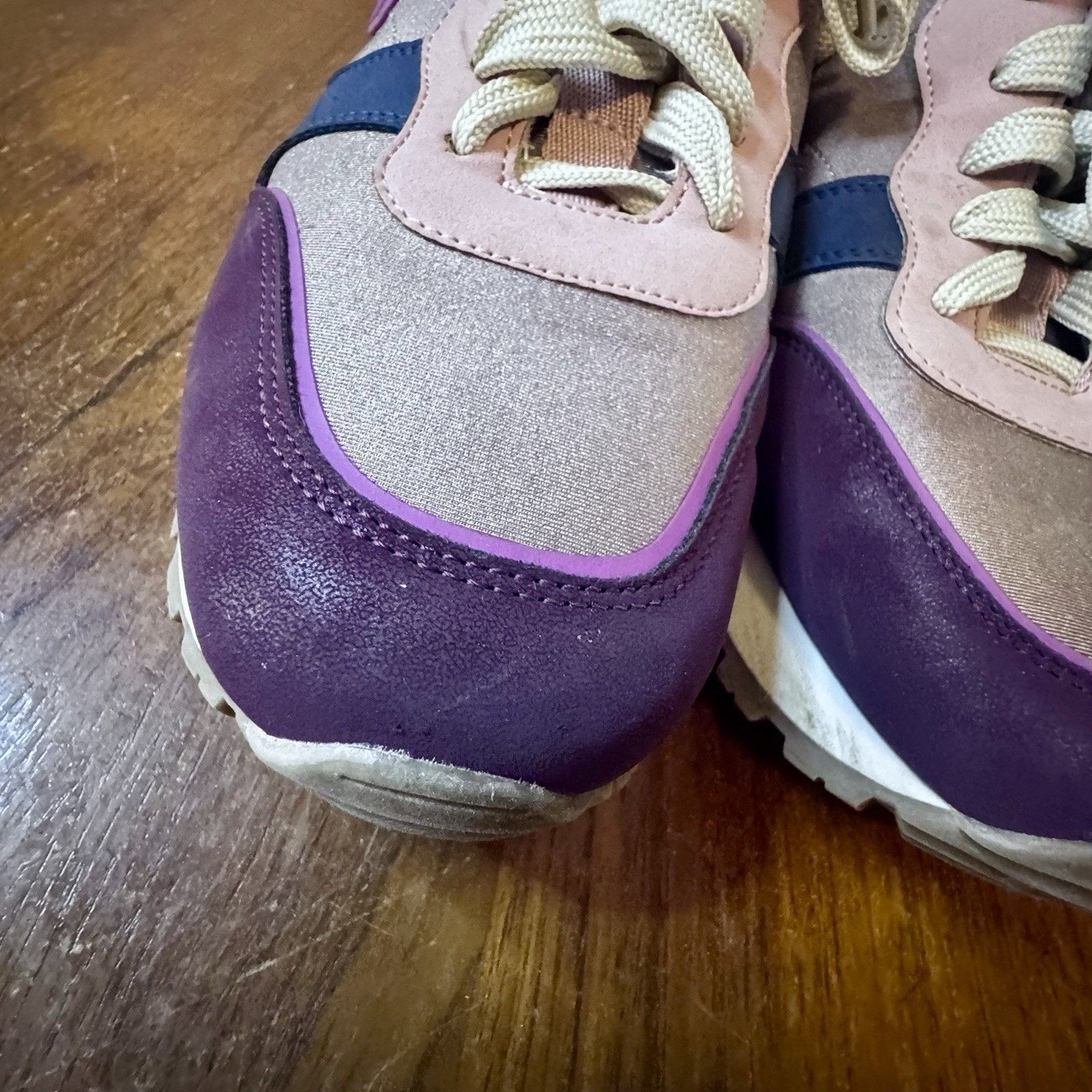& Other Stories Sam & Libby Women’s Sneakers Size 9M Pink Purple Casual Lace Size US 9 / IT 39 - 6 Thumbnail