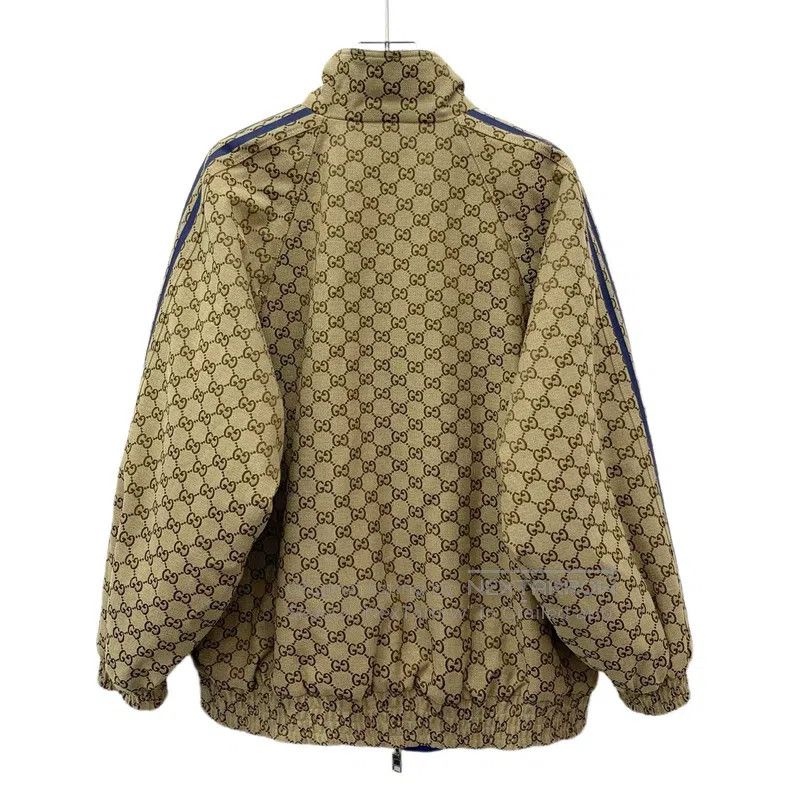 Gucci Gucci Co-branded brown logo jacquard full-print cotton sta Size S / US 4 / IT 40 - 2 Thumbnail