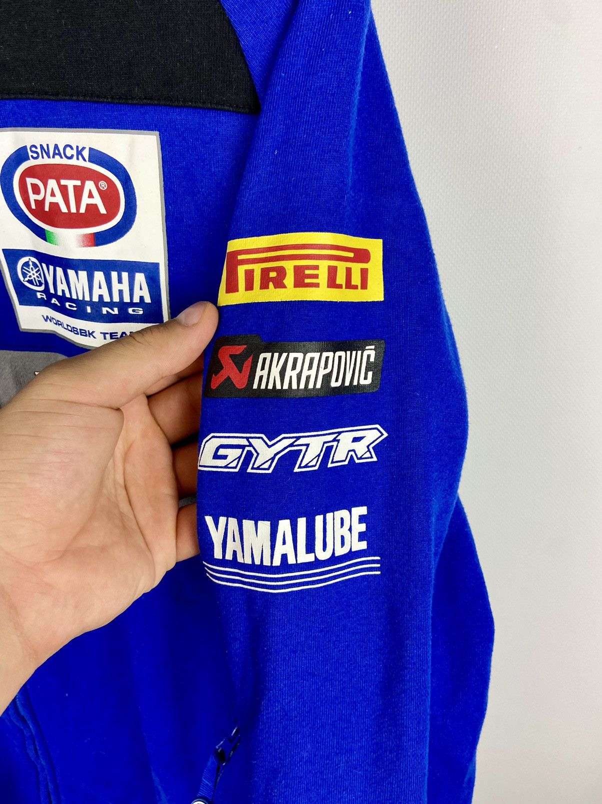 Vintage × Yamaha Yamaha Racing Rizla + Pata Snack Promo Jacket Cotton Mens Size US XL / EU 56 / 4 - 11 Thumbnail
