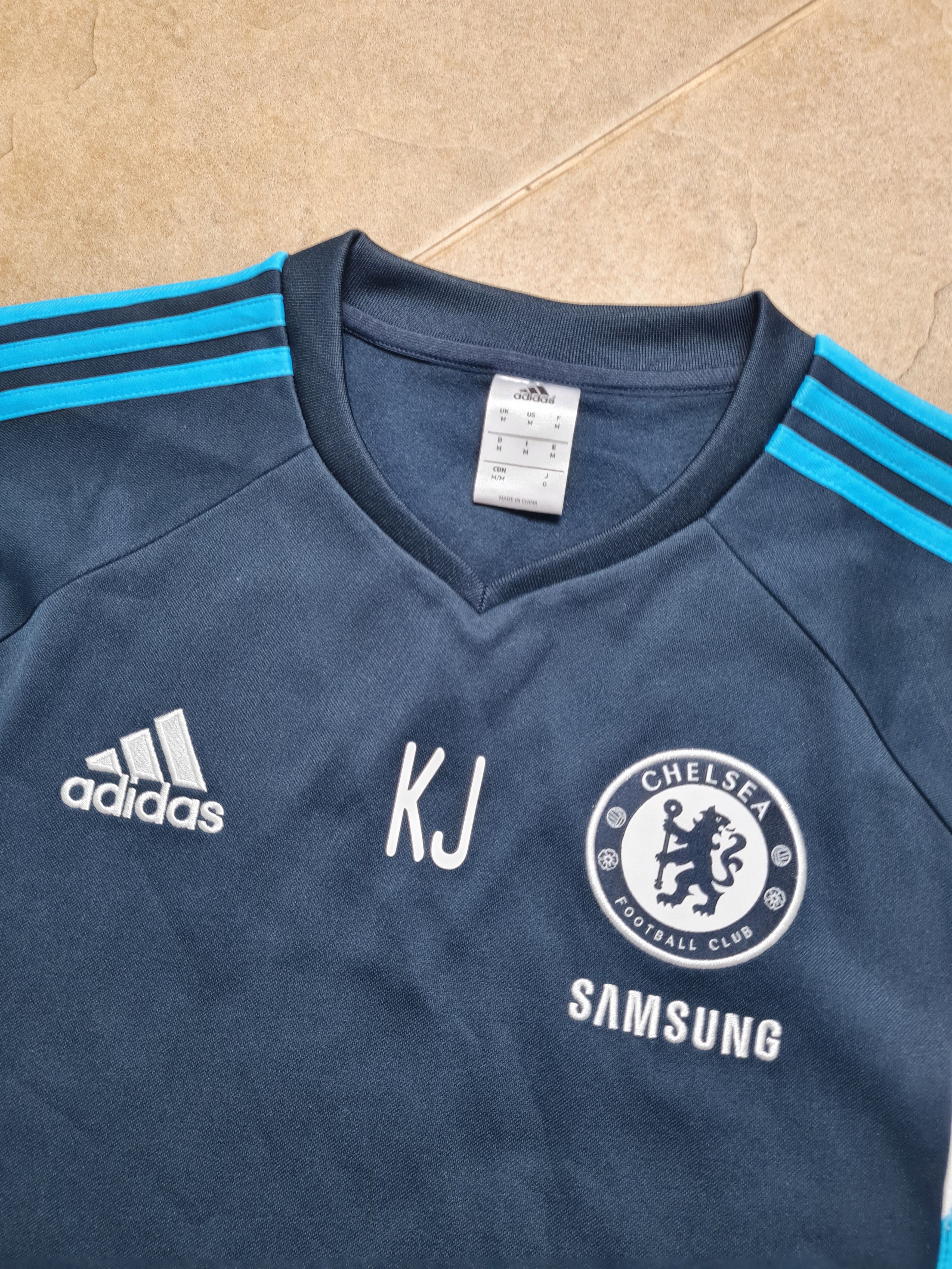 Adidas Sweatshirt Chelsea FC 2014/15 Adidas Big Logo Training Shirt Size US M / EU 48-50 / 2 - 10 Thumbnail