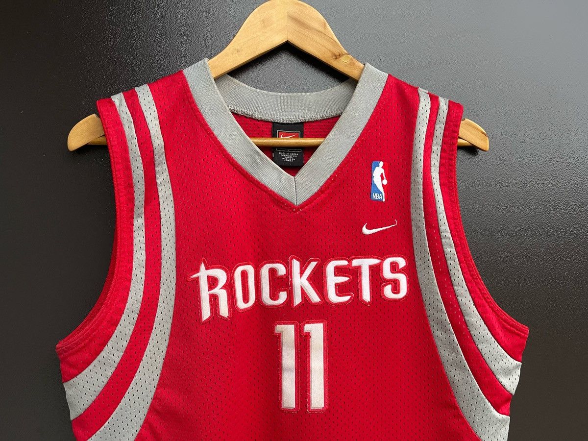 NBA Nike Houston Rockets Yao Ming 11 Red Basketball Jersey S Size US XXS / EU 40 - 2 Thumbnail