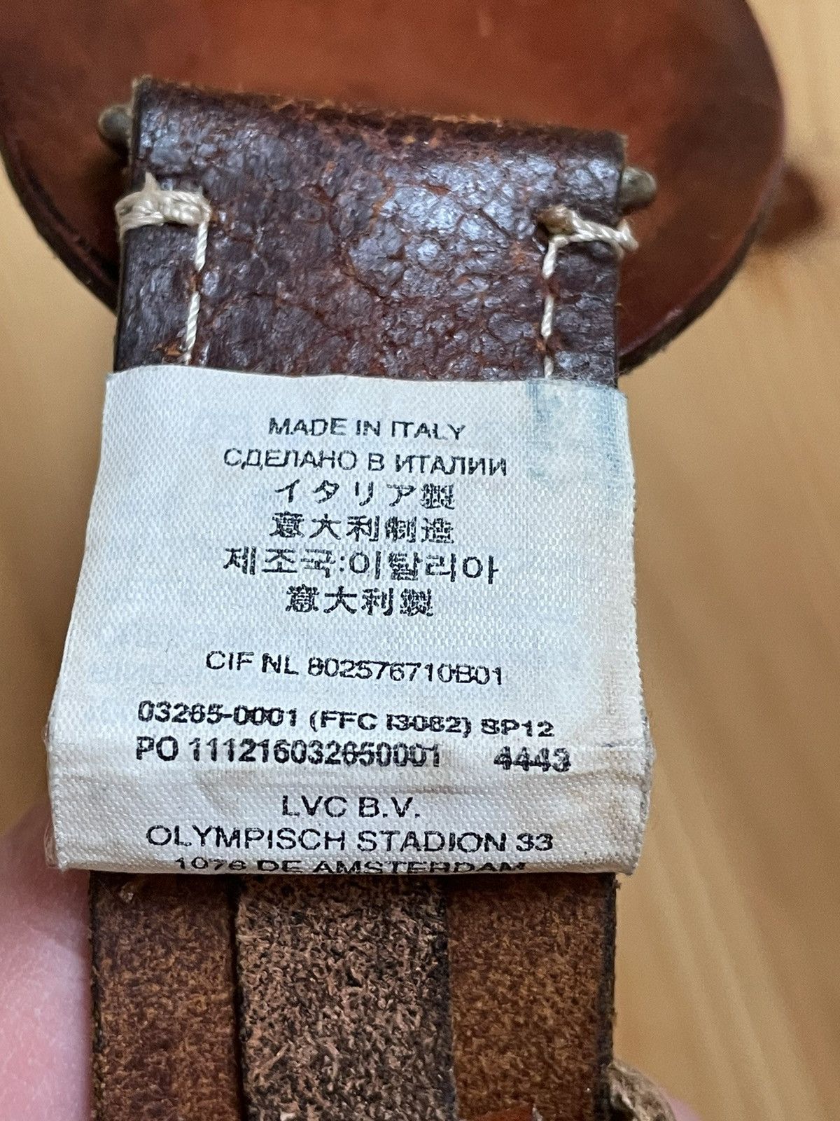 Levi's Vintage Clothing LVC belt Size ONE SIZE - 5 Thumbnail
